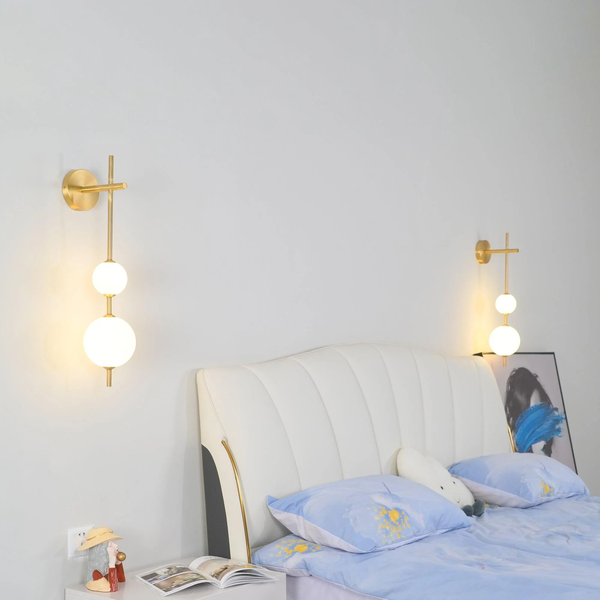 Lustra Wall Lamp Vertical Globe Minimalist - Image 55