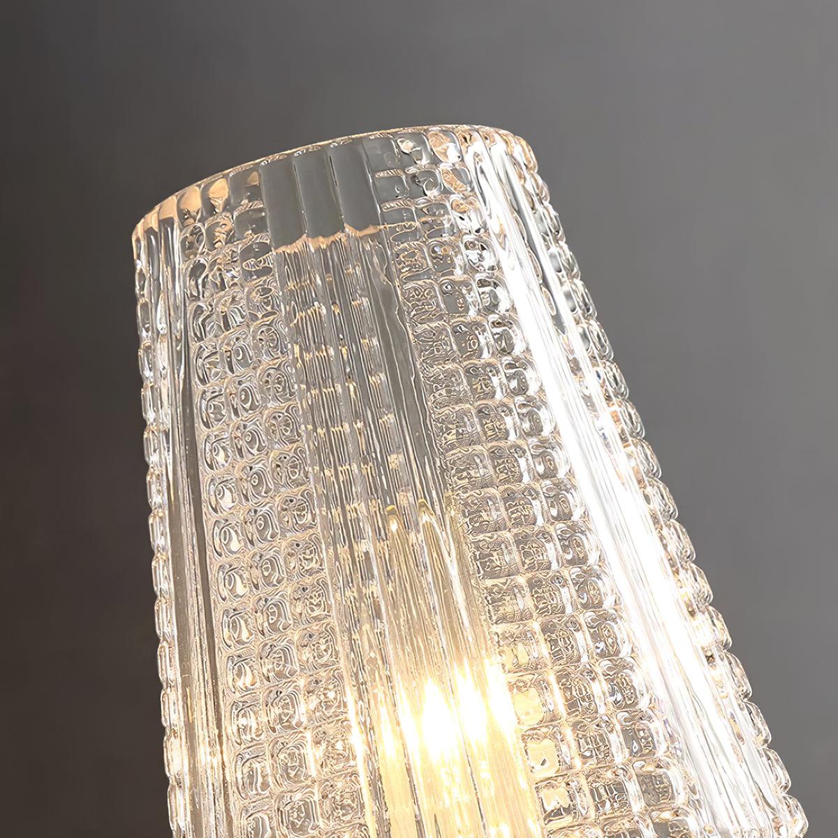 Lustra Wall Light Brass Crystal Elegant - Image 3