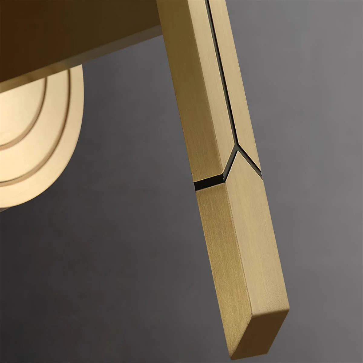 Lustra Wall Light Brass Crystal Elegant - Image 7