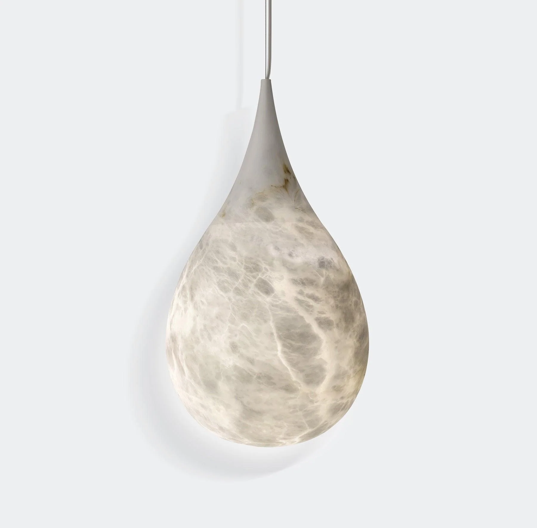 LustraLux Marble Raindrop Pendant Light - Image 14