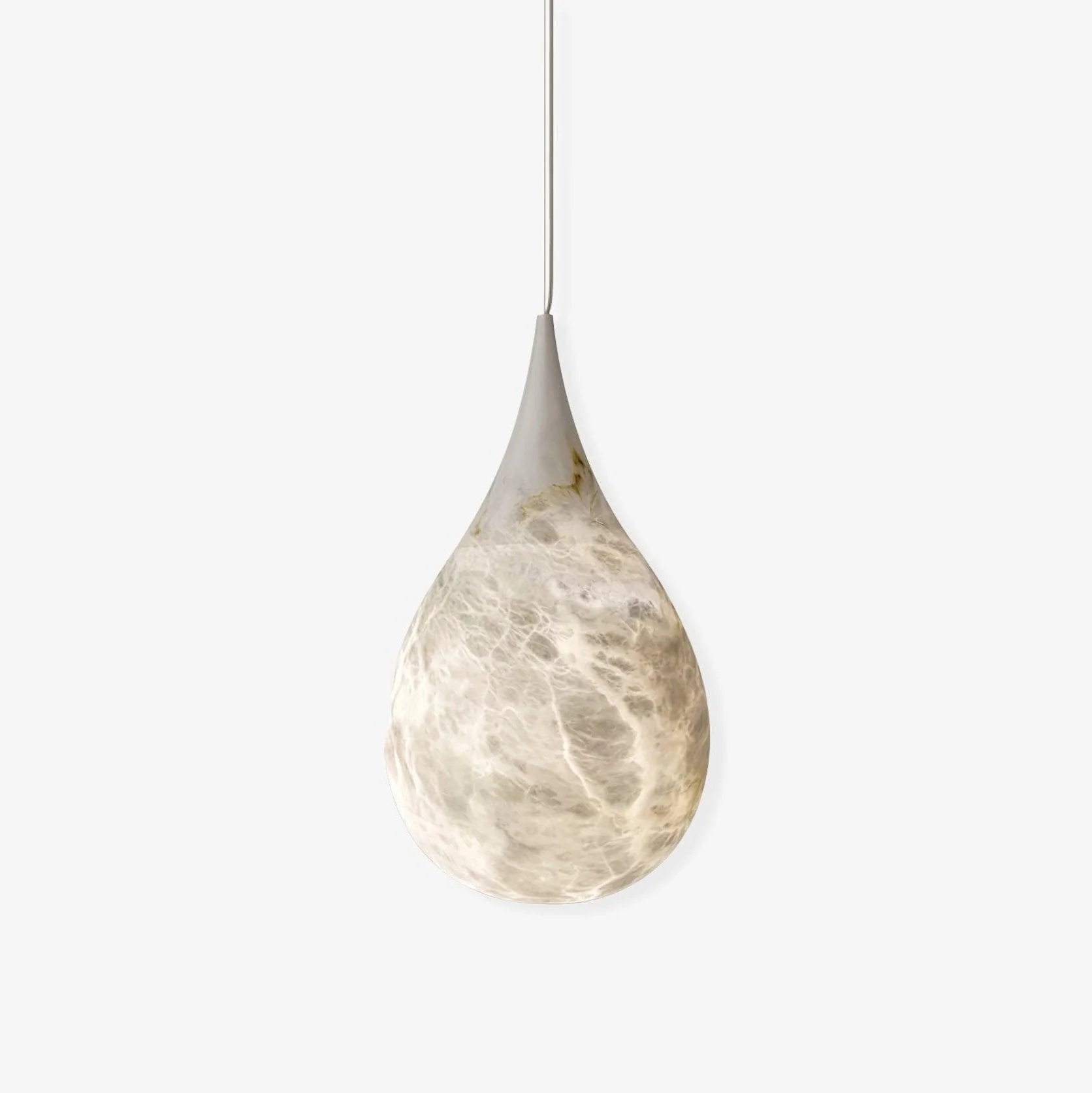 LustraLux Marble Raindrop Pendant Light - Image 15