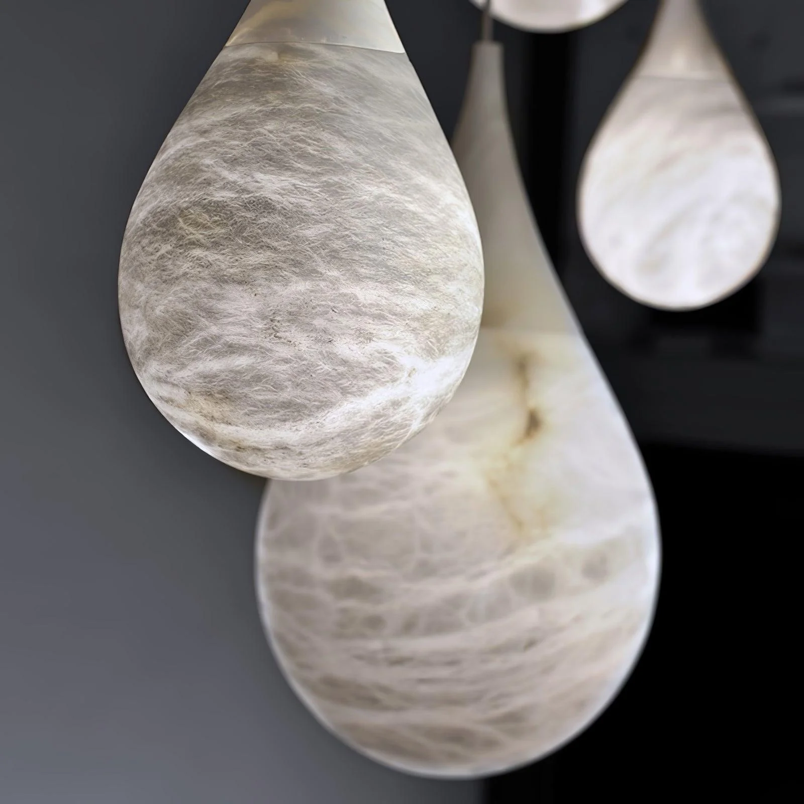 LustraLux Marble Raindrop Pendant Light - Image 26