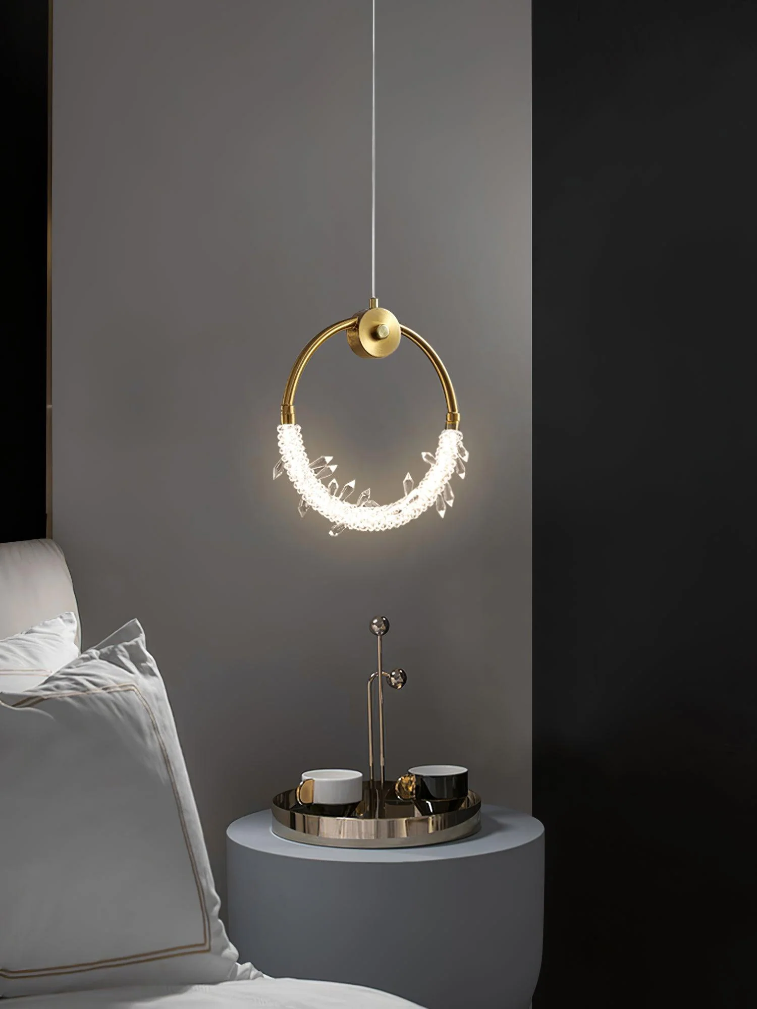Lustre Elegant Crystal Pendant Light - Image 21