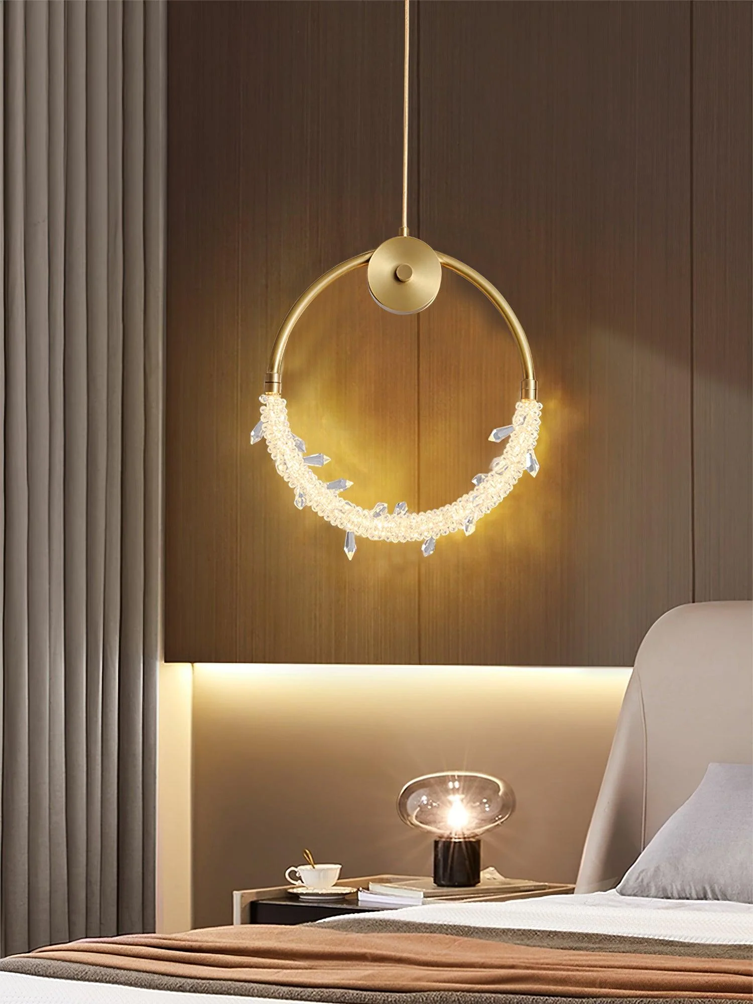 Lustre Elegant Crystal Pendant Light - Image 23