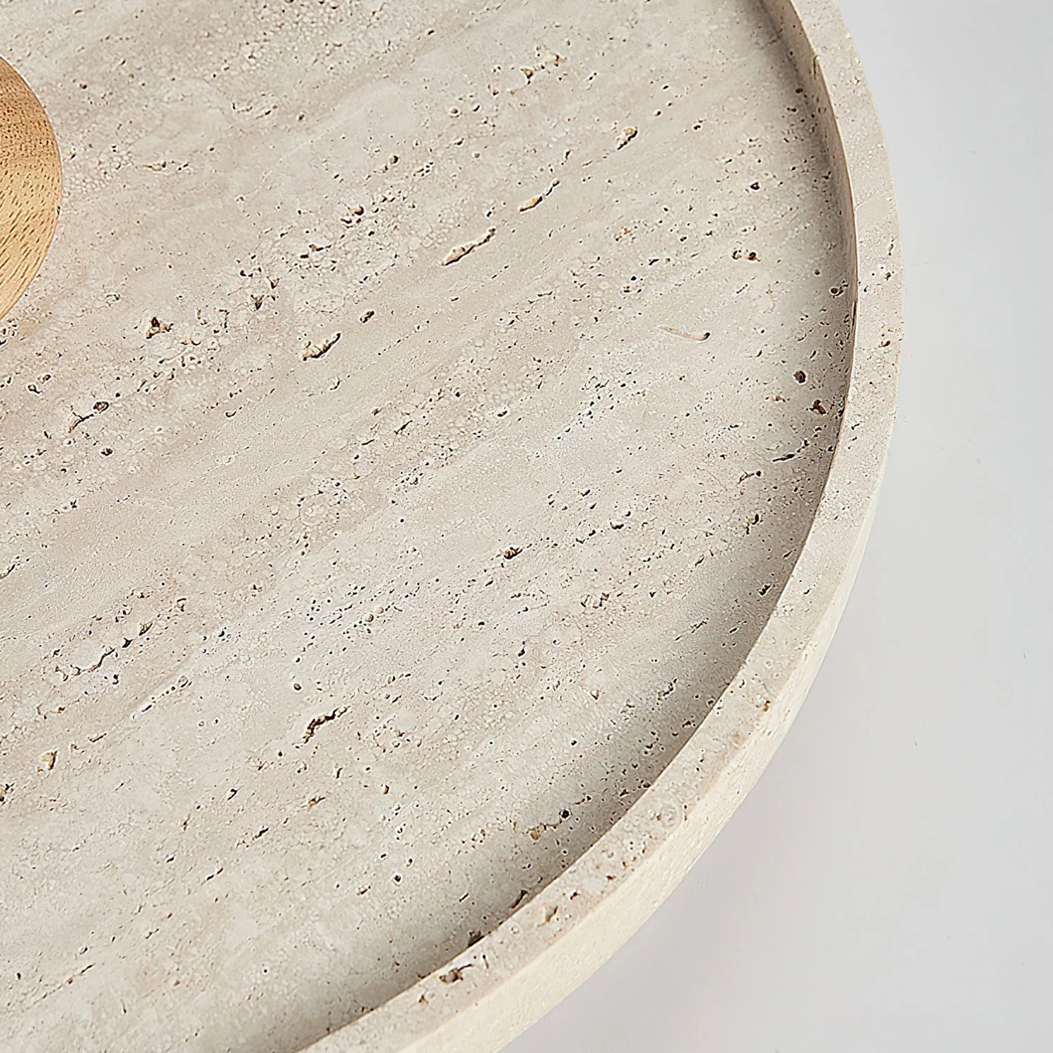 Luxely Wabi-Sabi Travertine Ceiling Light - Image 7