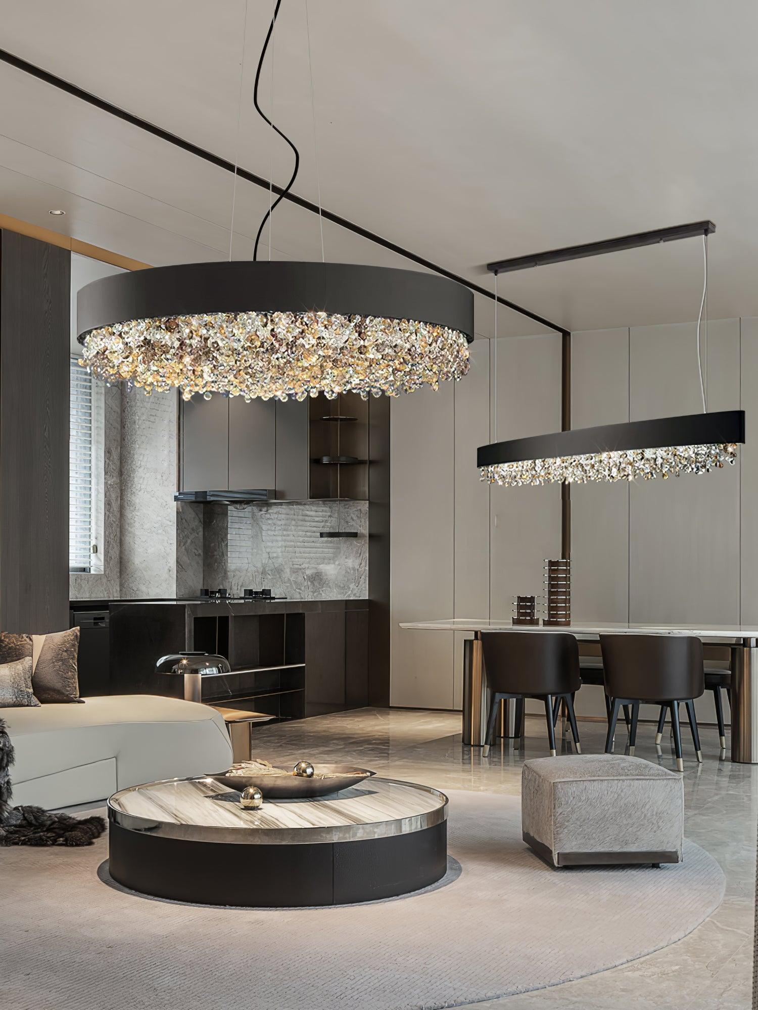 Lymara Modern Luxury Crystal Pendant Light - Image 10