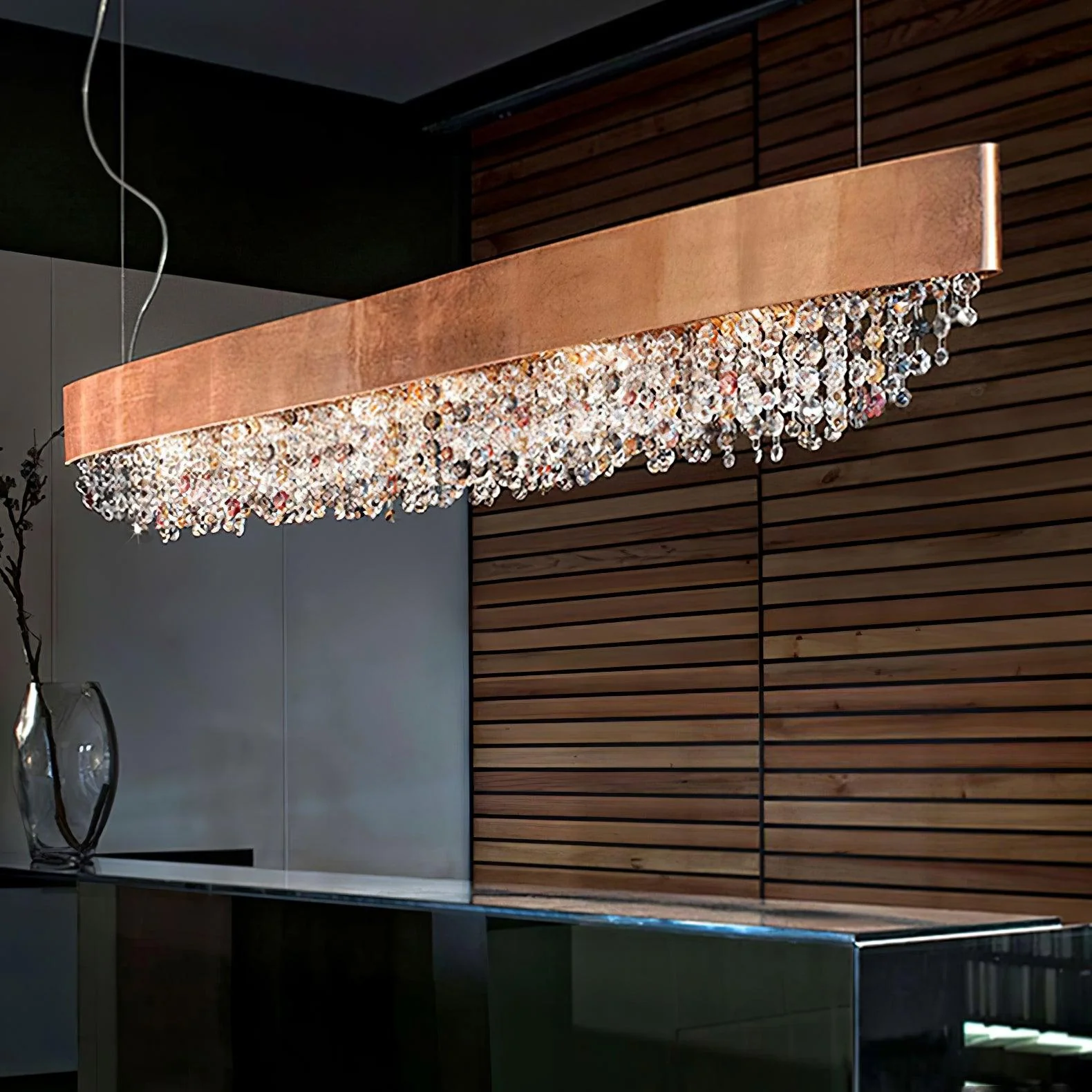 Lymara Modern Luxury Crystal Pendant Light - Image 2