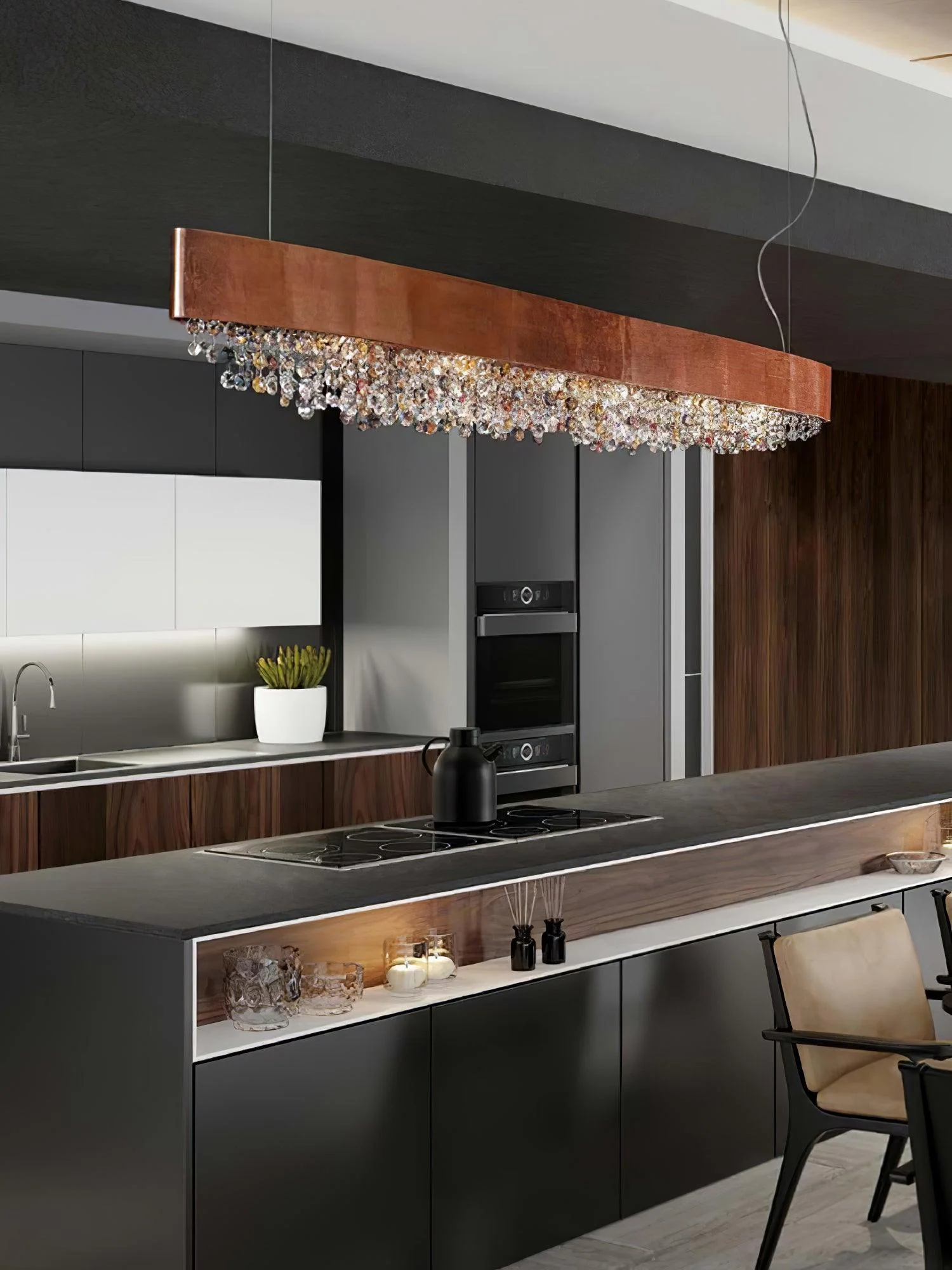 Lymara Modern Luxury Crystal Pendant Light - Image 22