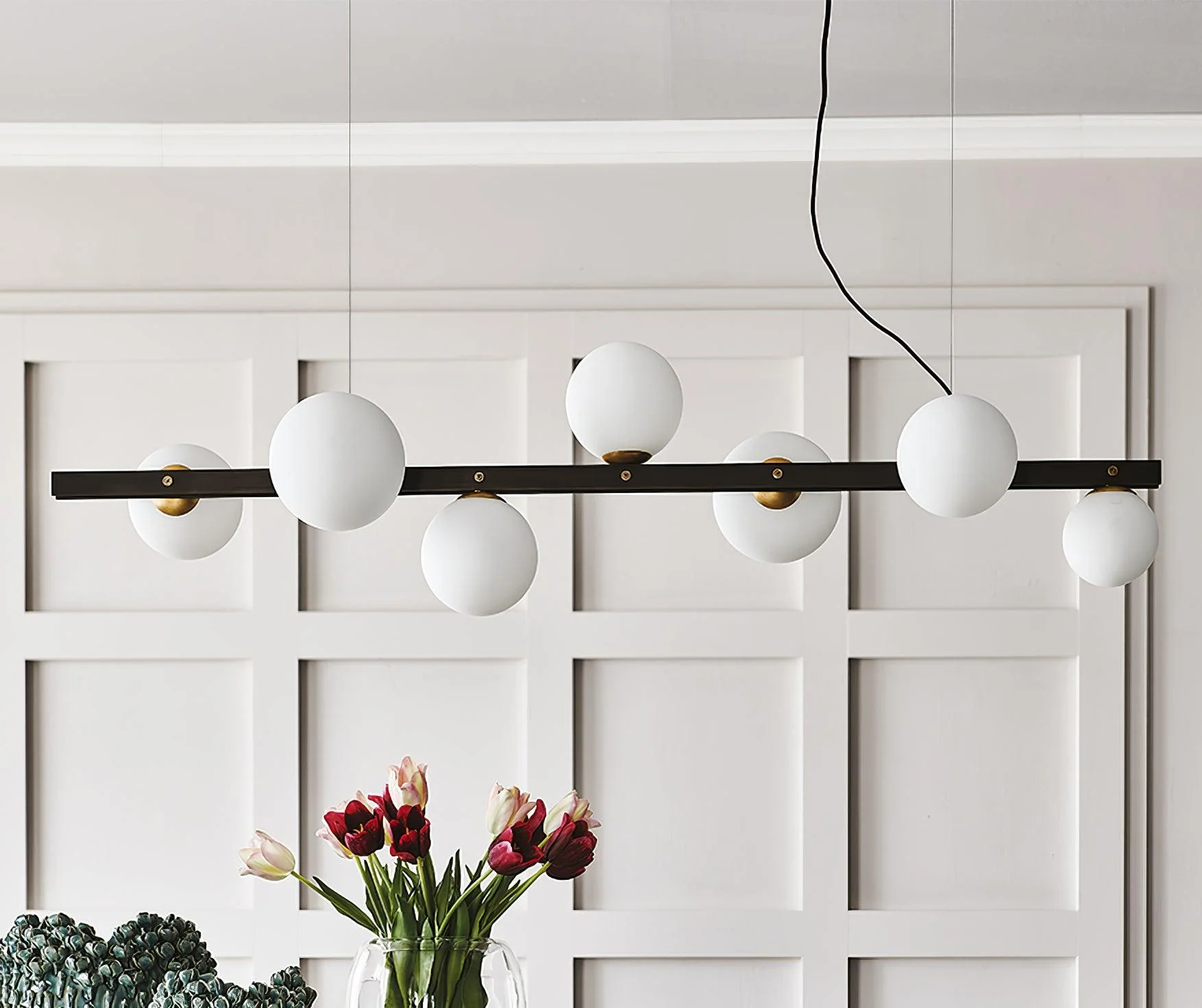 Lyra Modern Glass Pendant Lamp - Image 3