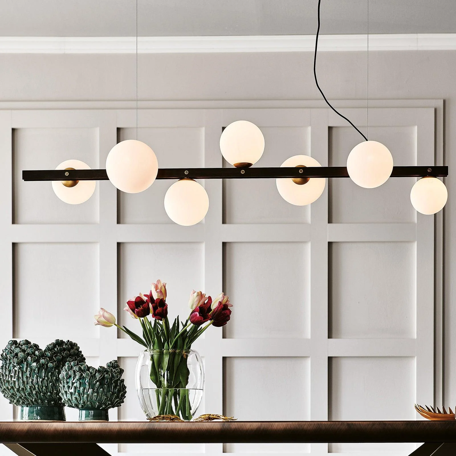 Lyra Modern Glass Pendant Lamp - Image 4