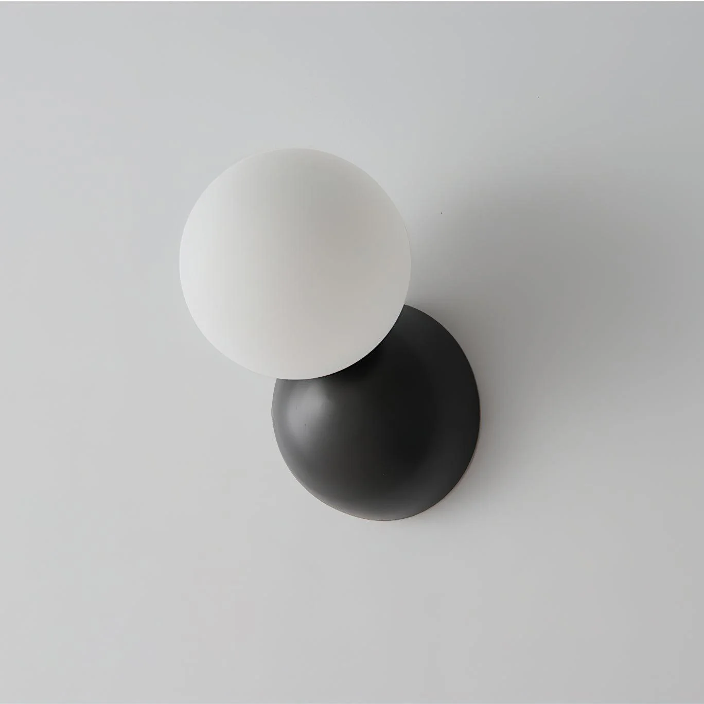 Lysola Sphere Glass Brass Wall Light - Image 23