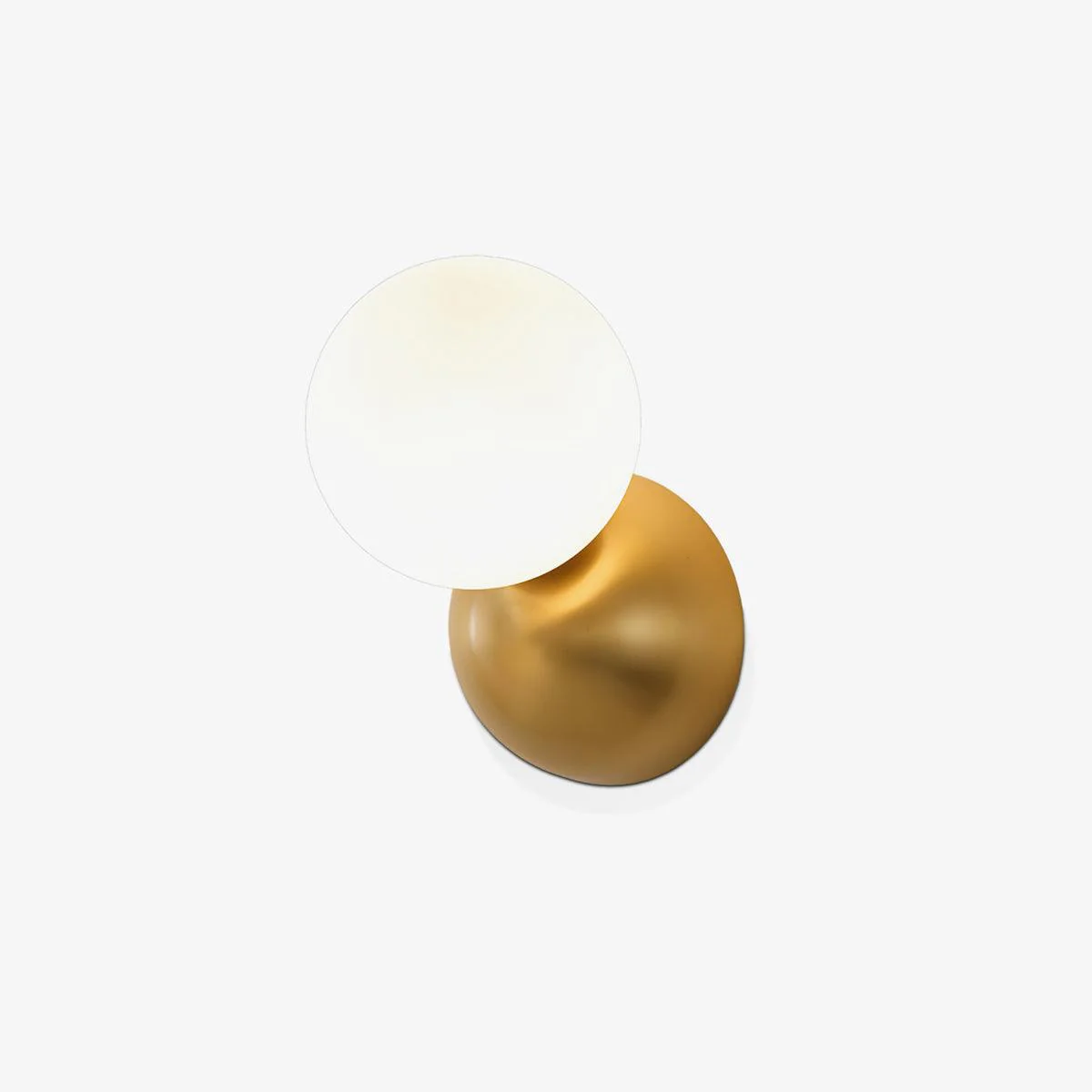 Lysola Sphere Glass Brass Wall Light - Image 32