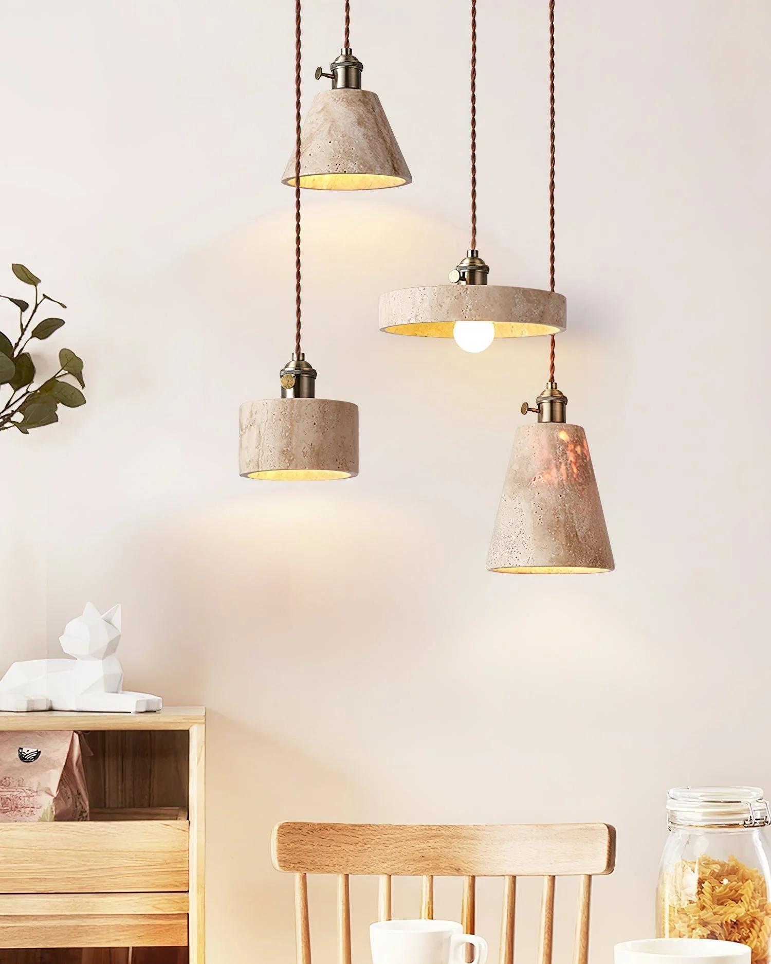 Lysorel Travertine Pendant Light - Image 31