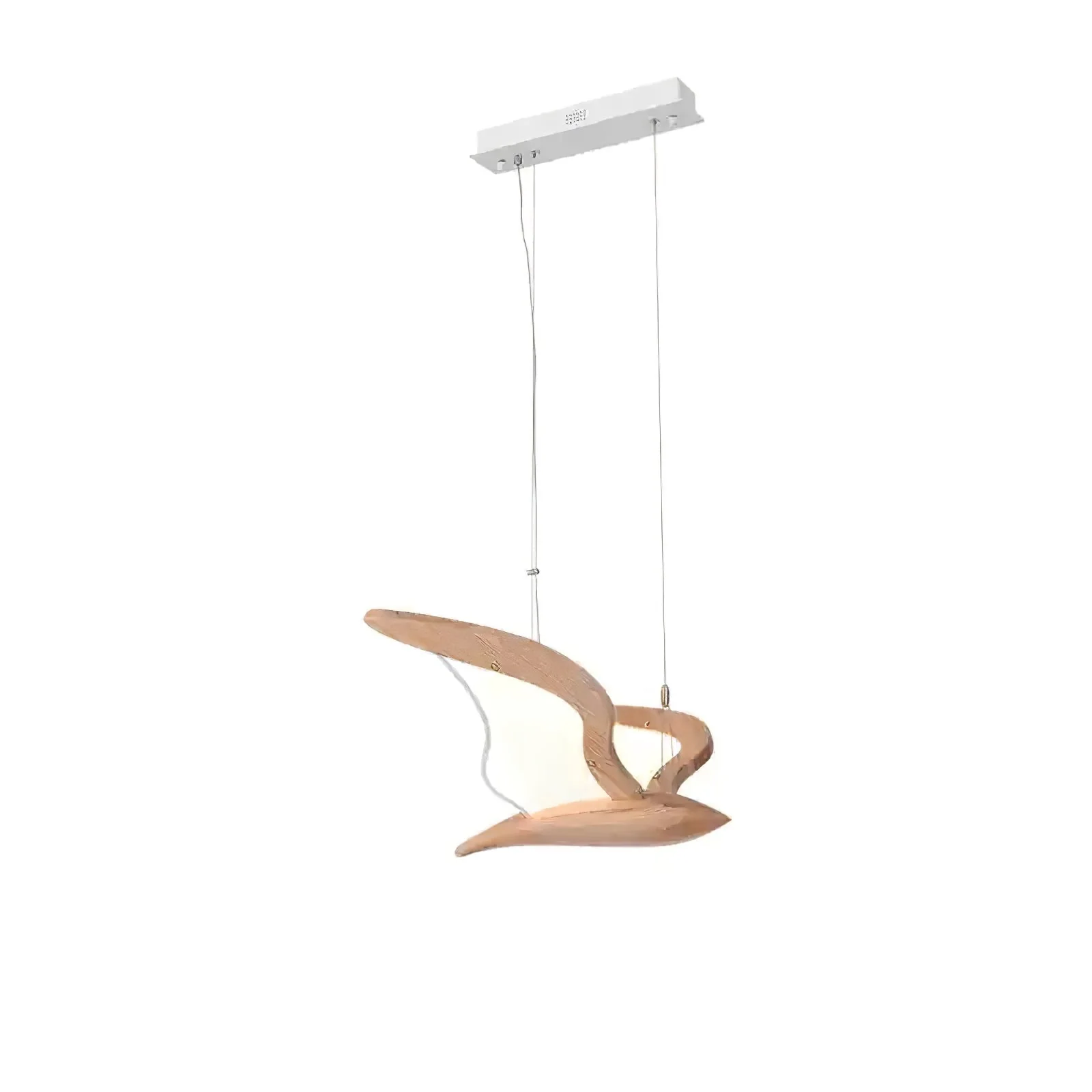 Lyvynia Organic Wood Pendant Light - Image 17