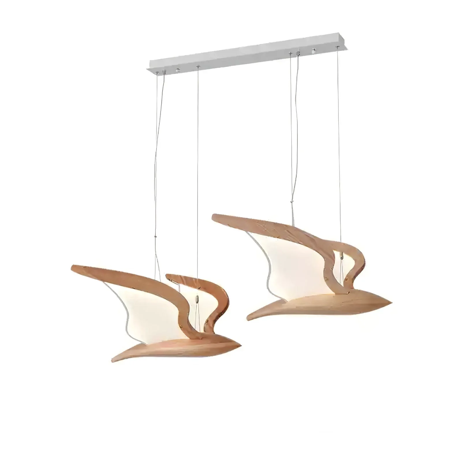 Lyvynia Organic Wood Pendant Light - Image 21