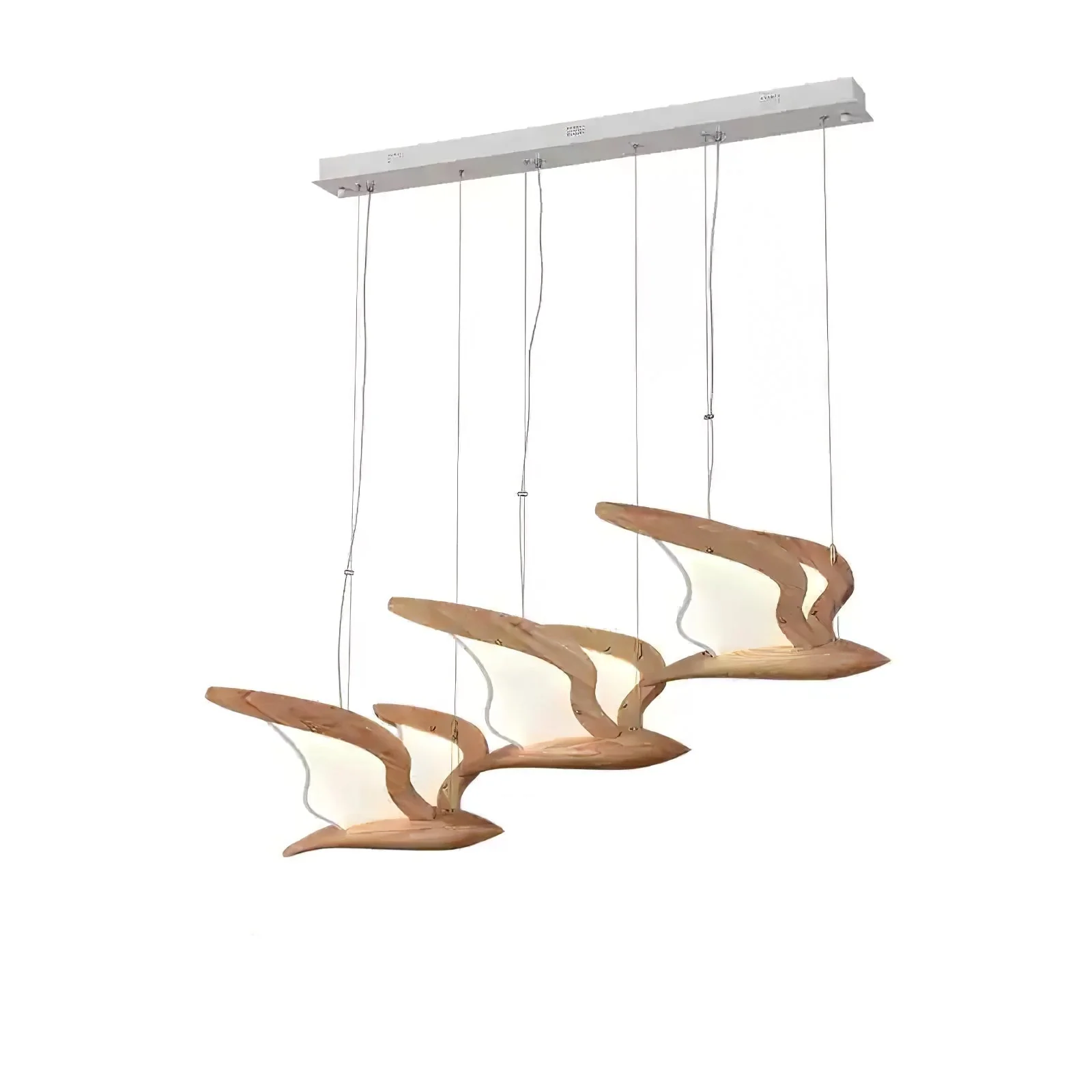 Lyvynia Organic Wood Pendant Light - Image 24
