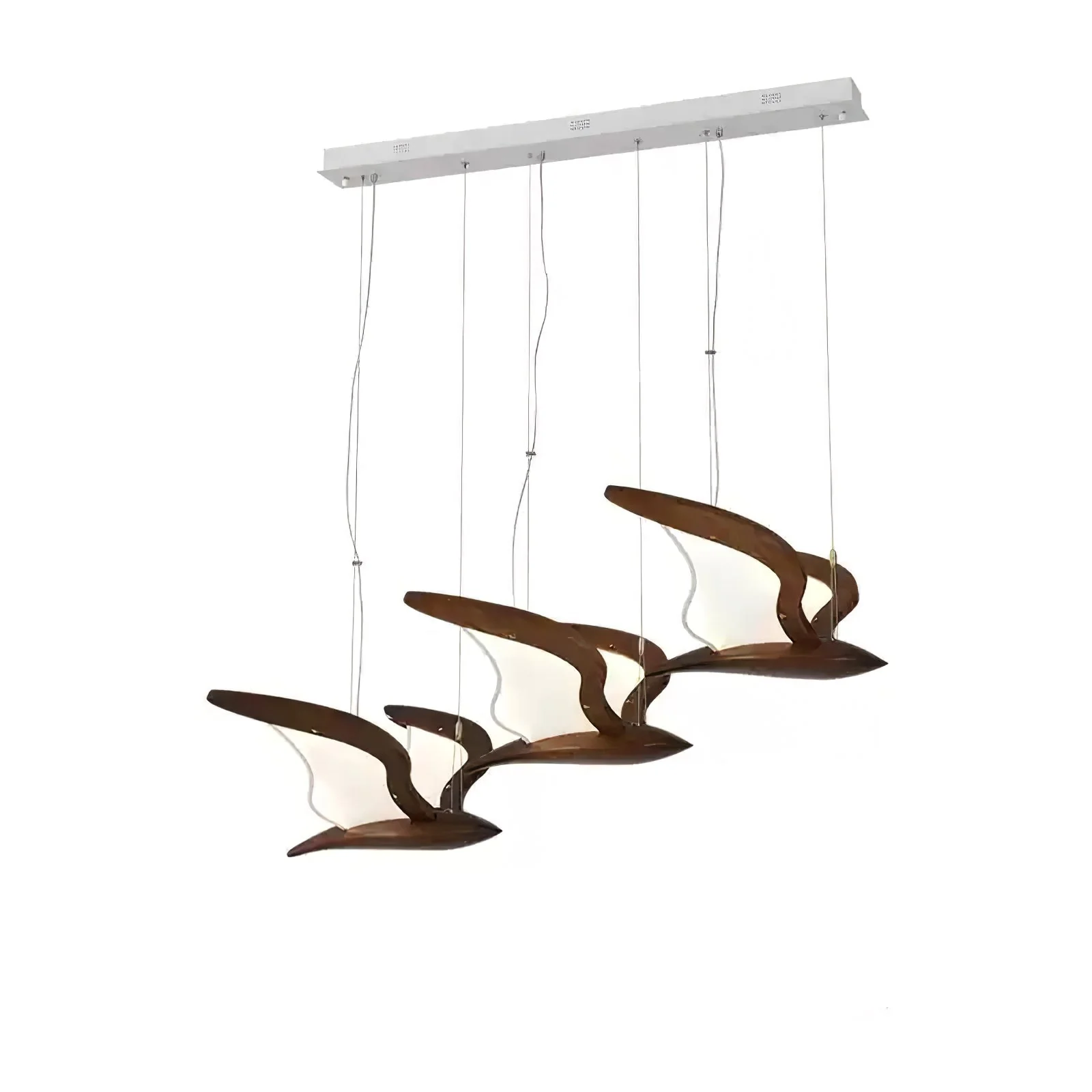 Lyvynia Organic Wood Pendant Light - Image 25