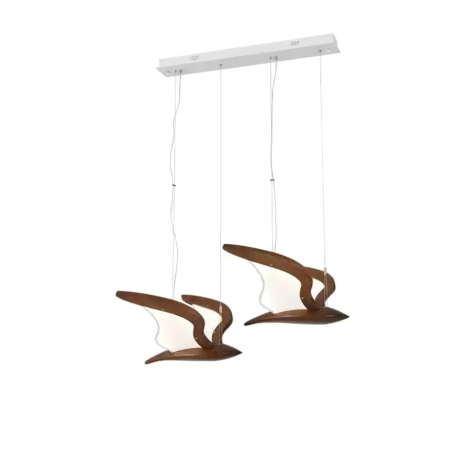 Lyvynia Organic Wood Pendant Light - Image 5