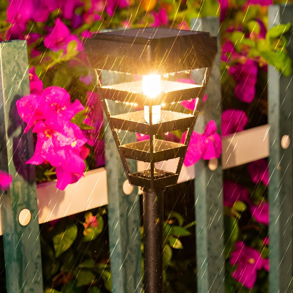 Madg Smart Solar ABS Outdoor Post Lawn Lamp - Image 3