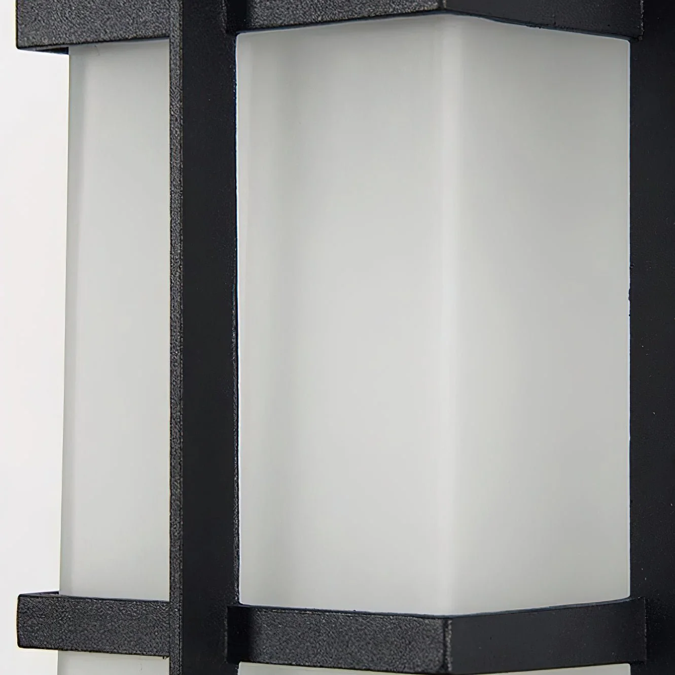 Madison Unique Glass Lantern Outdoor Wall Lamp - Image 6