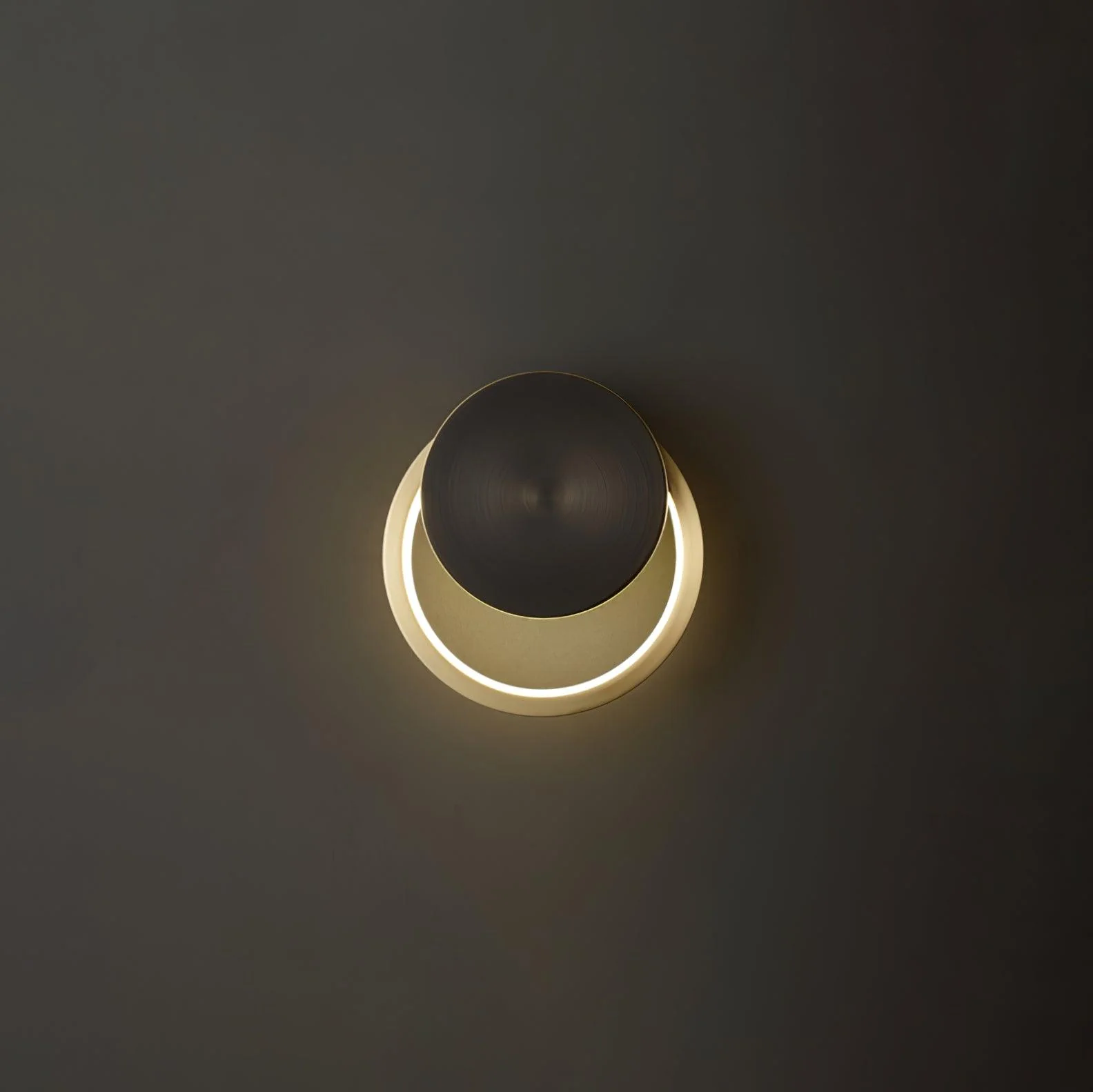 Maisie Wall Light Modern Minimalist Ring Shaped LED Brass - Image 18