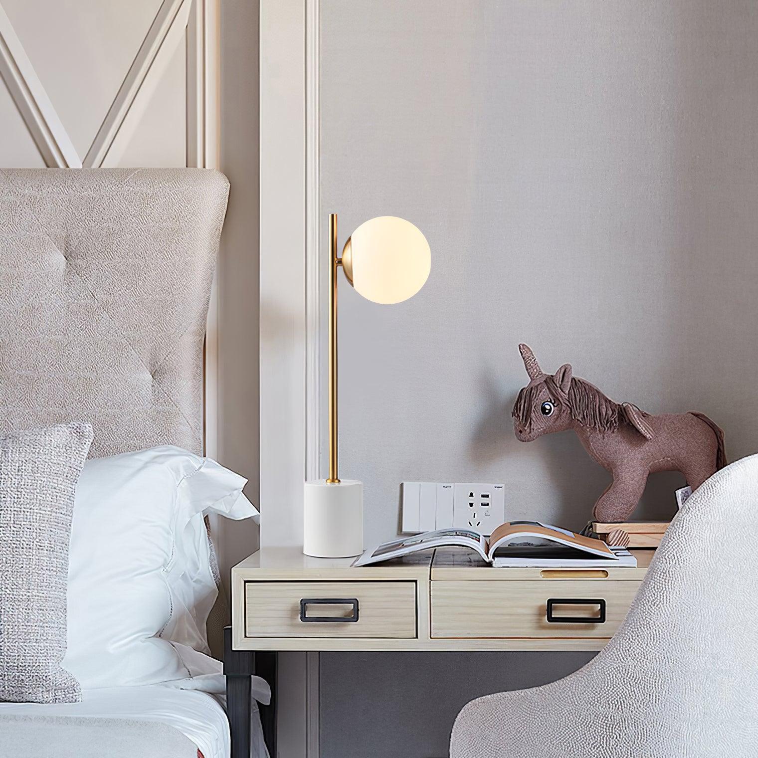 Marble Contemporary Marble Table Lamp - Image 6