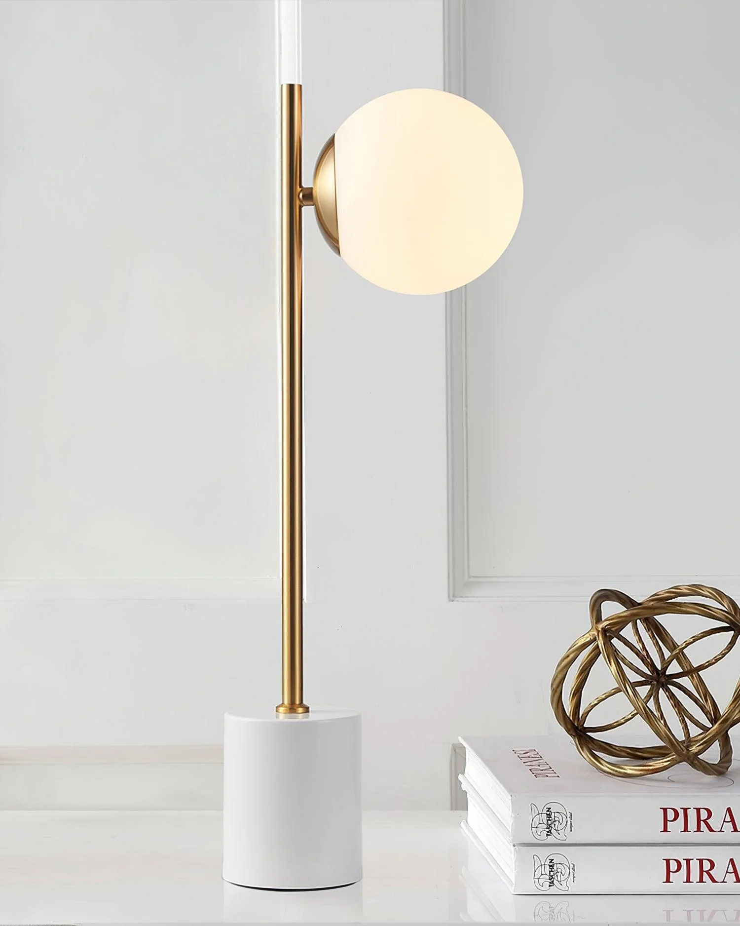 Marble Contemporary Marble Table Lamp - Image 7