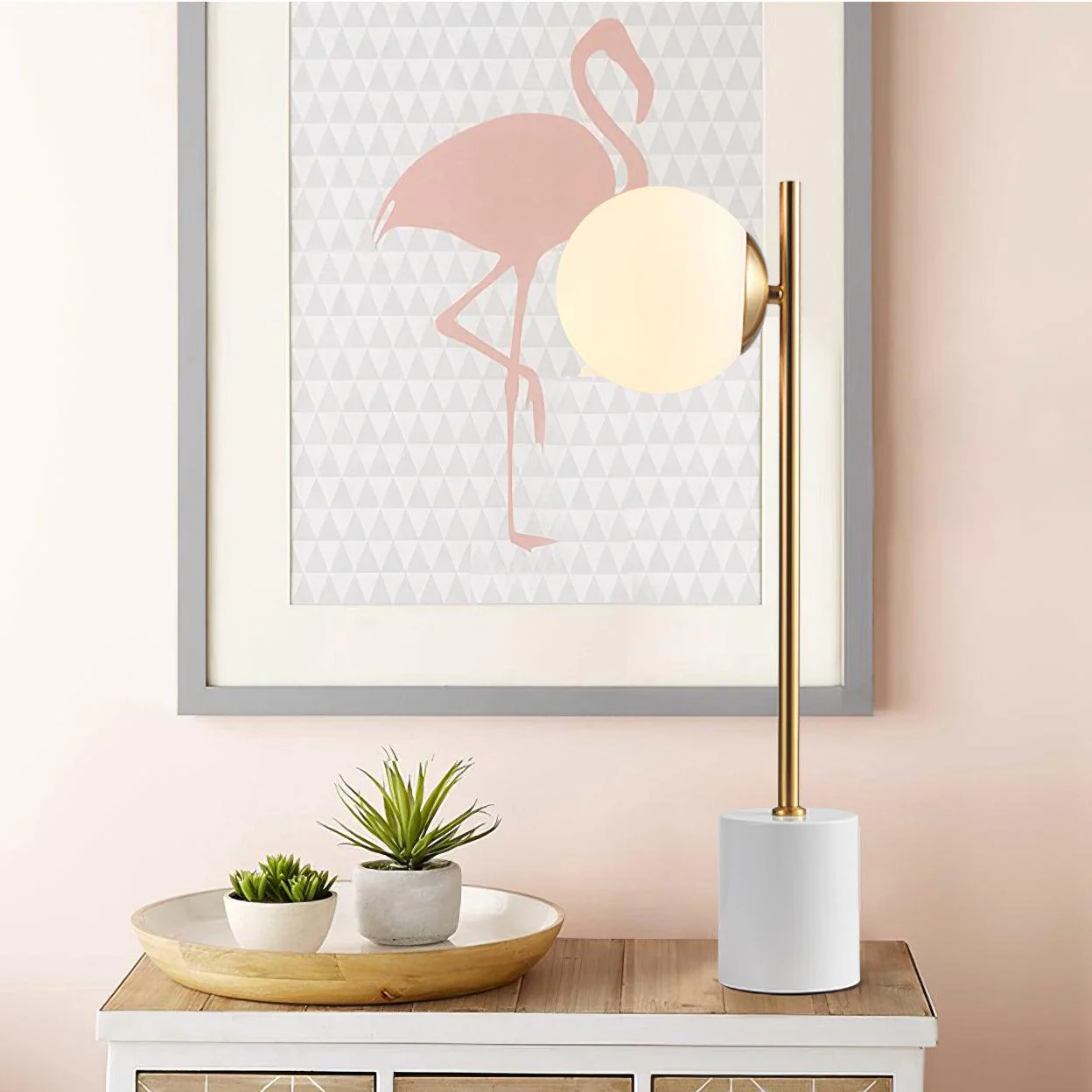 Marble Contemporary Marble Table Lamp - Image 8