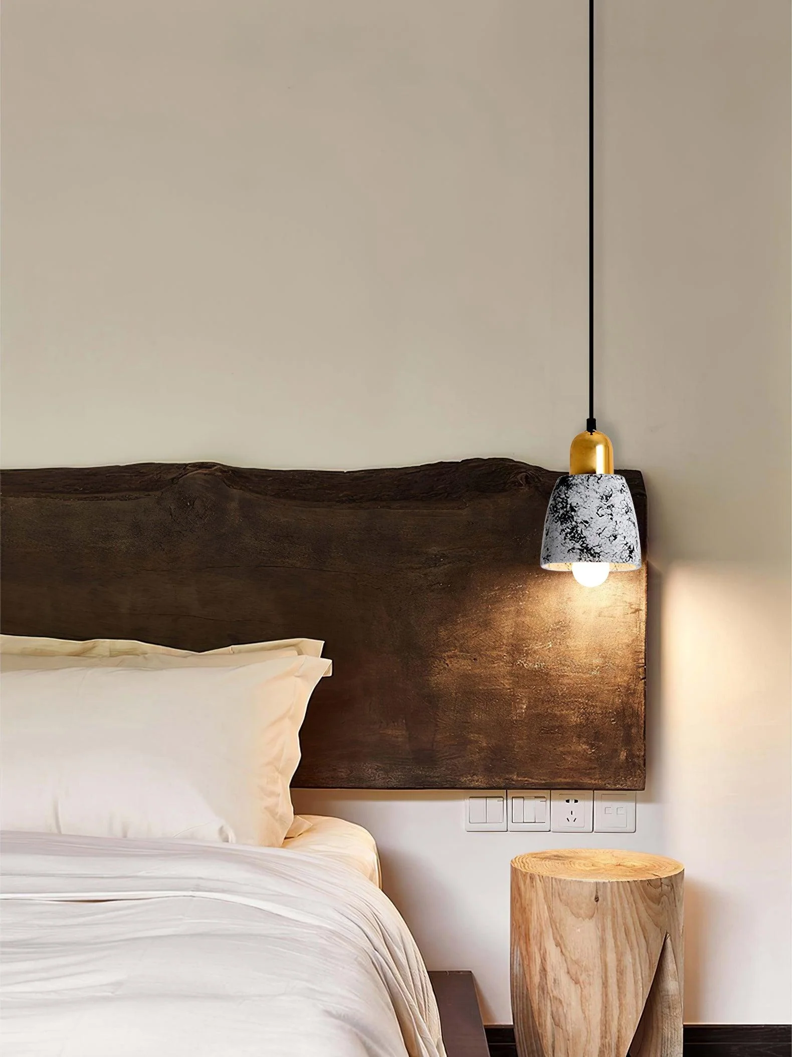 Marble Modern Cement Pendant Lights - Image 35