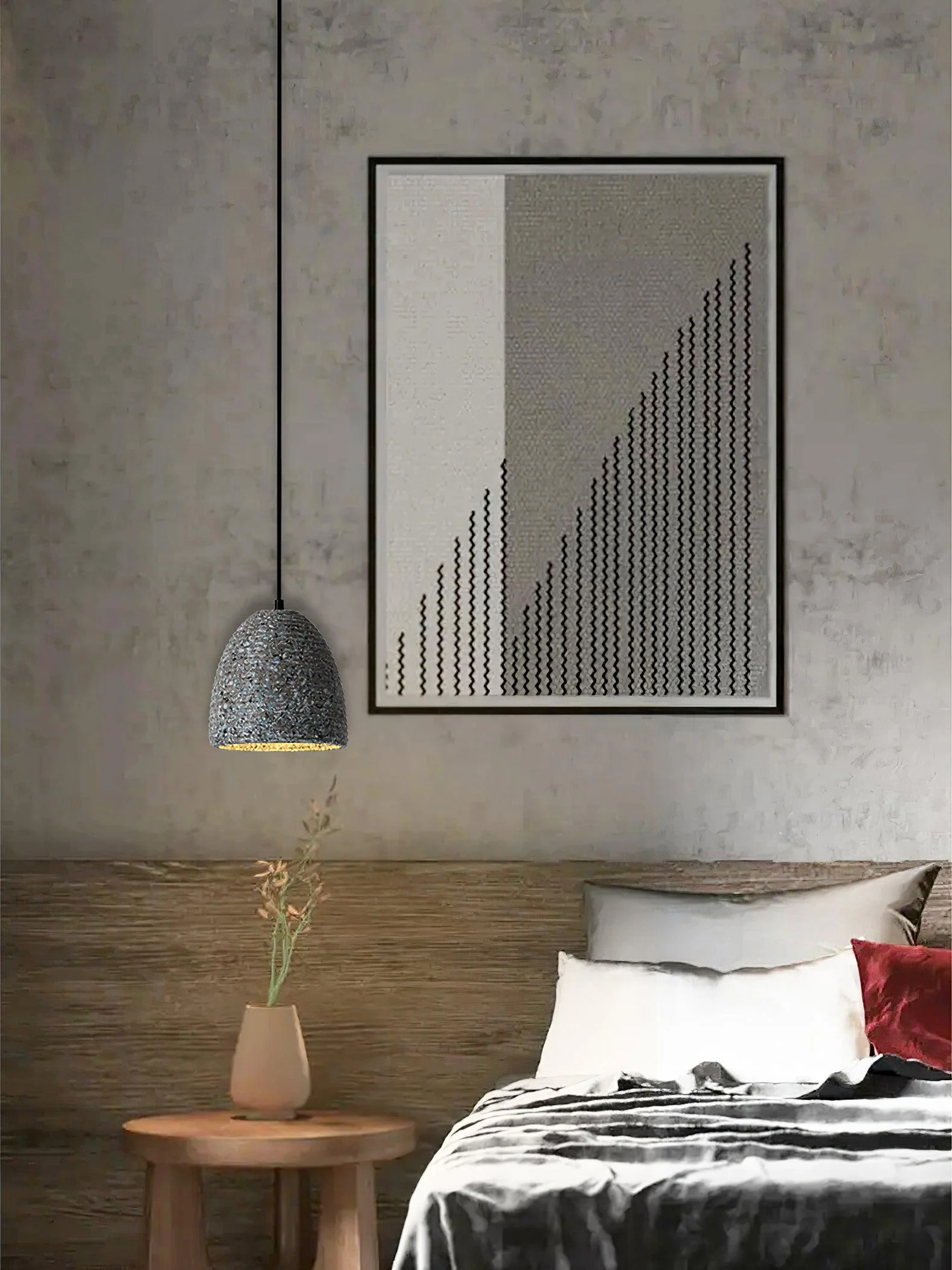 Marble Modern Cement Pendant Lights - Image 36