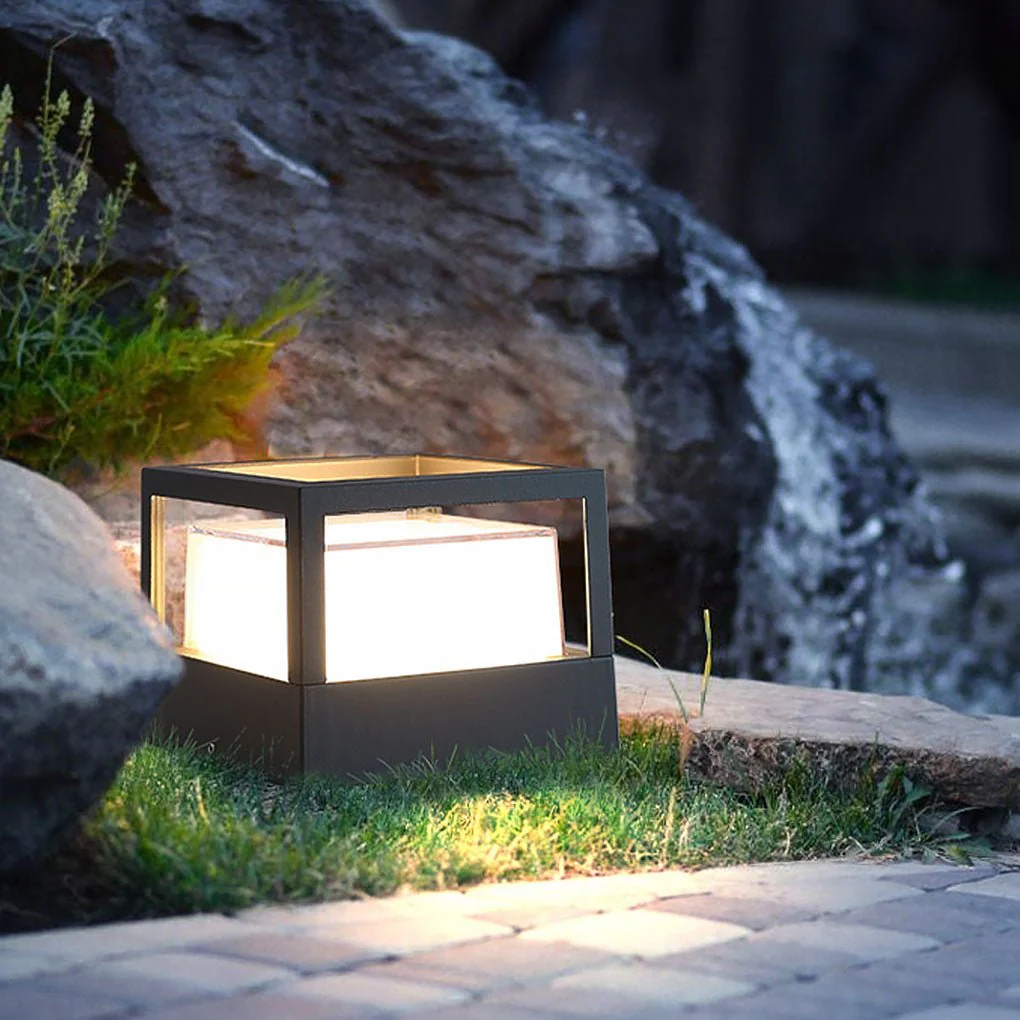 Marc Square Pier Outdoor Mount Post Lamp
