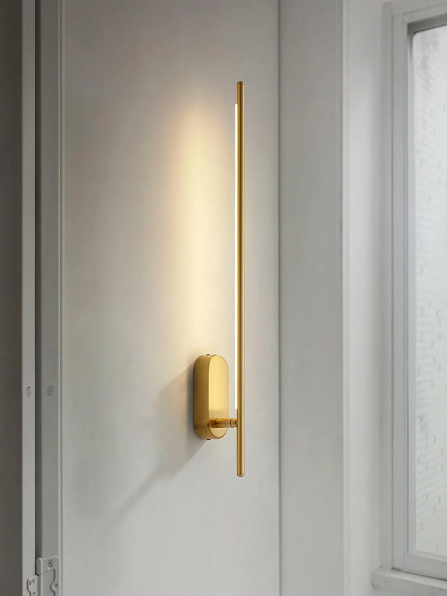 Marissa Stick Shaped Brass Sconce Wall lamp - Image 19