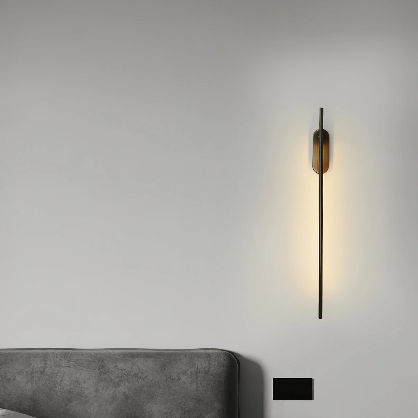 Marissa Stick Shaped Brass Sconce Wall lamp - Image 57
