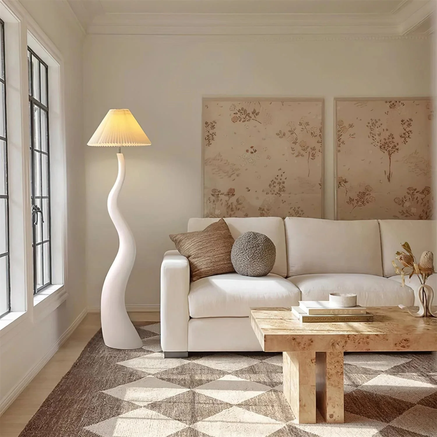 Marlene Modern Resin Floor Lamp - Image 11