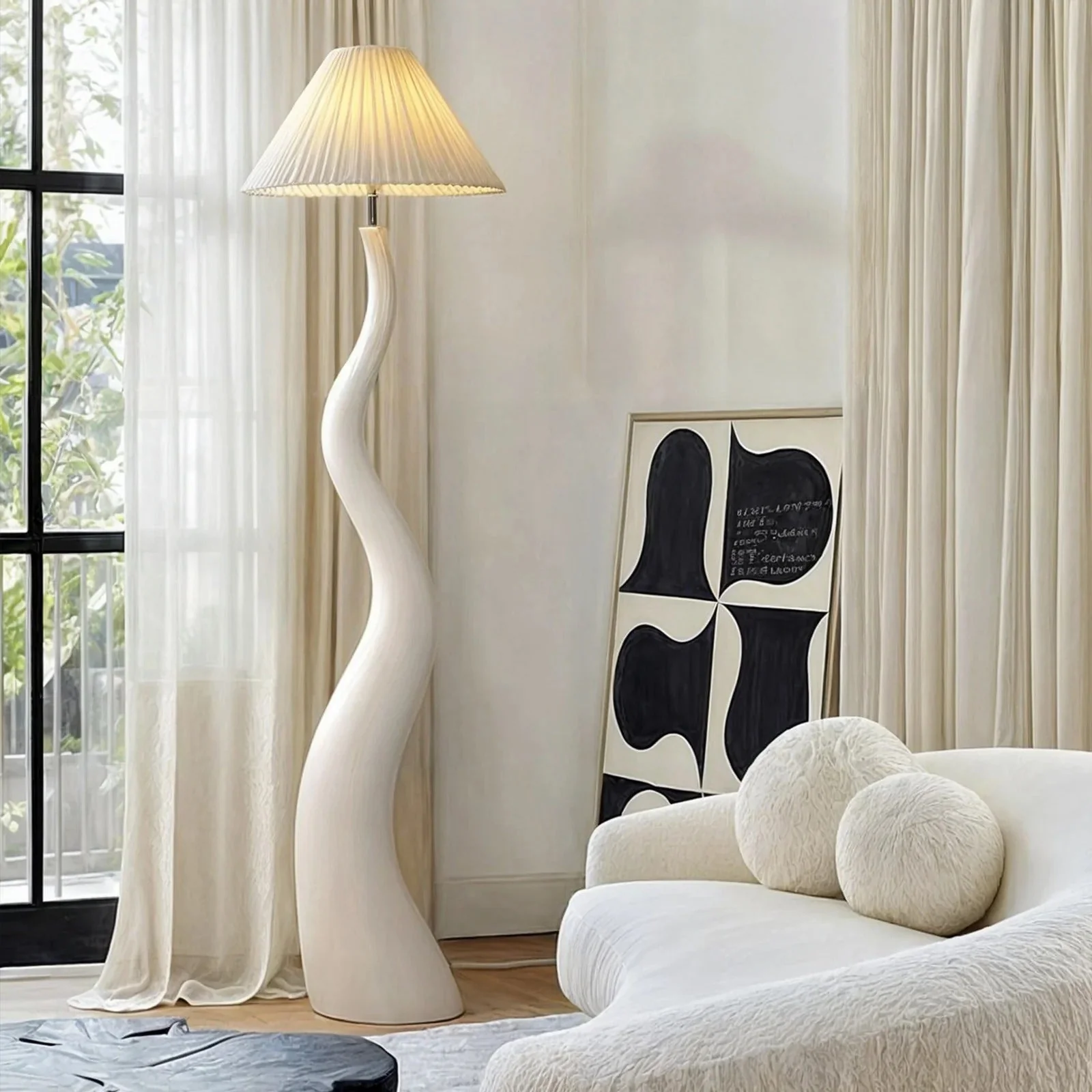 Marlene Modern Resin Floor Lamp - Image 12