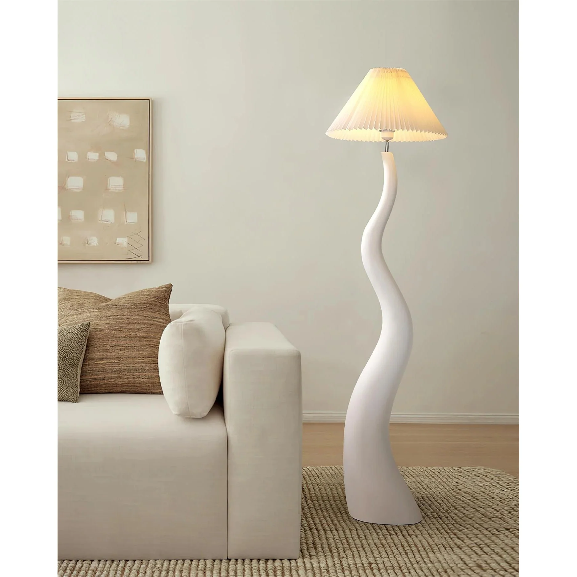 Marlene Modern Resin Floor Lamp - Image 14