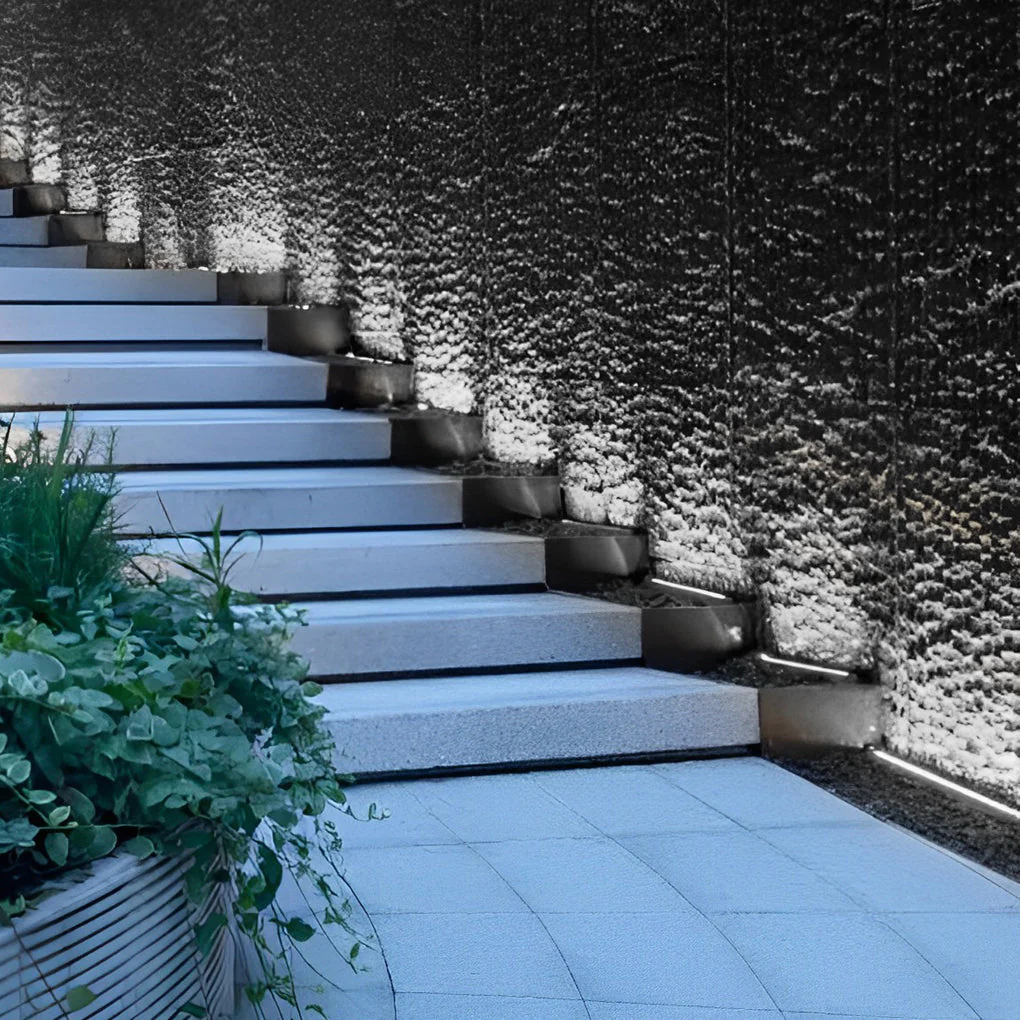 Marvin Rectangular Outdoor Wall Washer Lights - Image 5