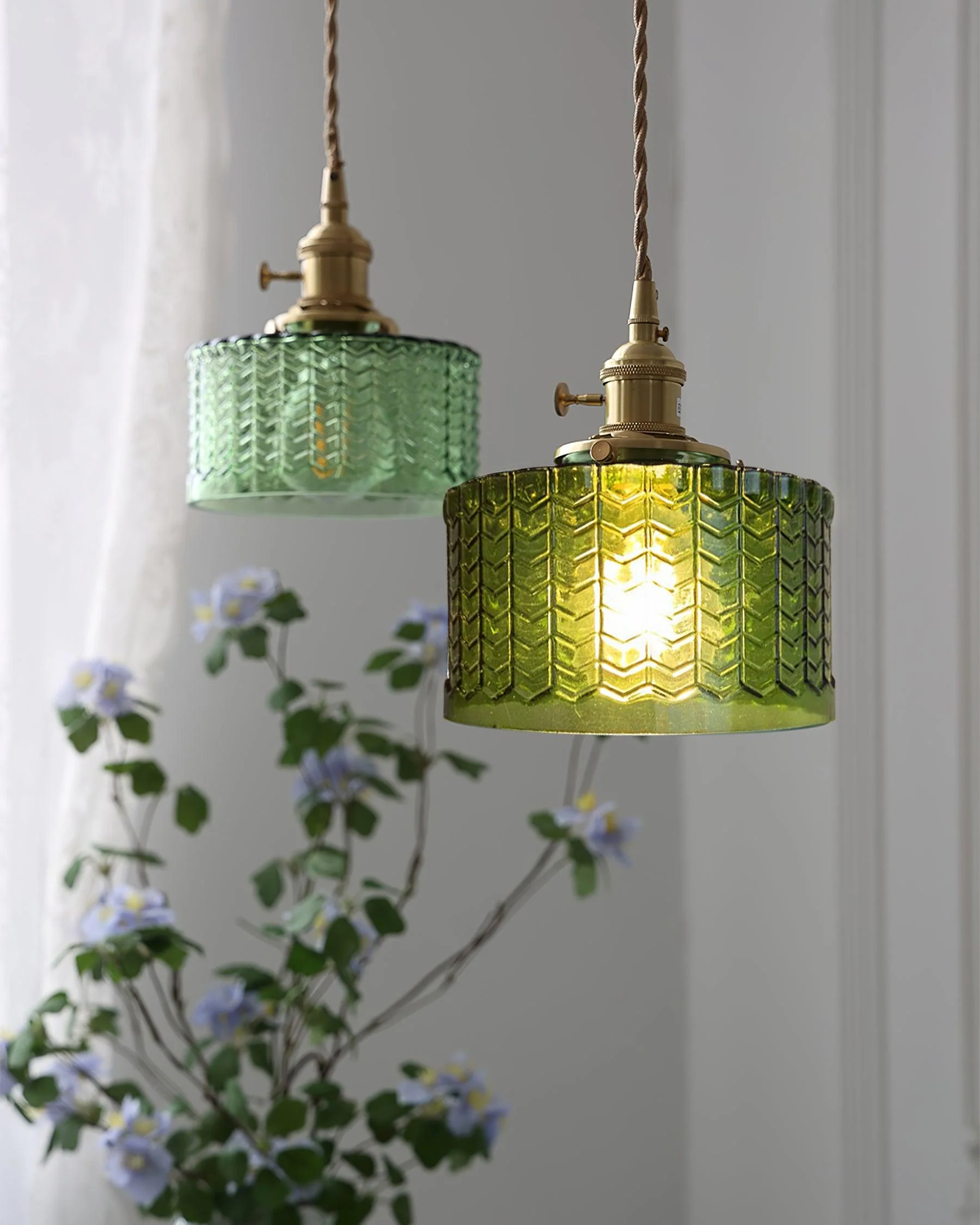 Matilda Vintage Glass Pendant Light - Image 13