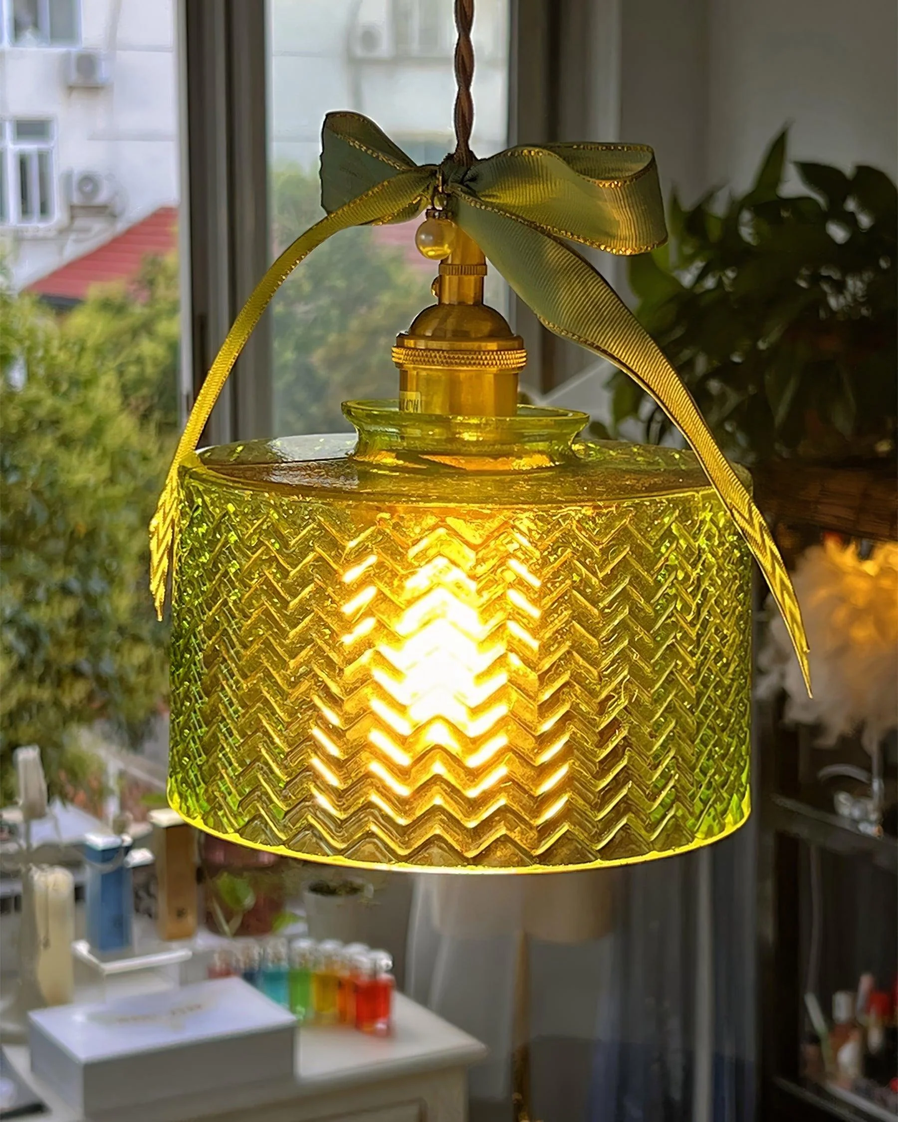 Matilda Vintage Glass Pendant Light - Image 14