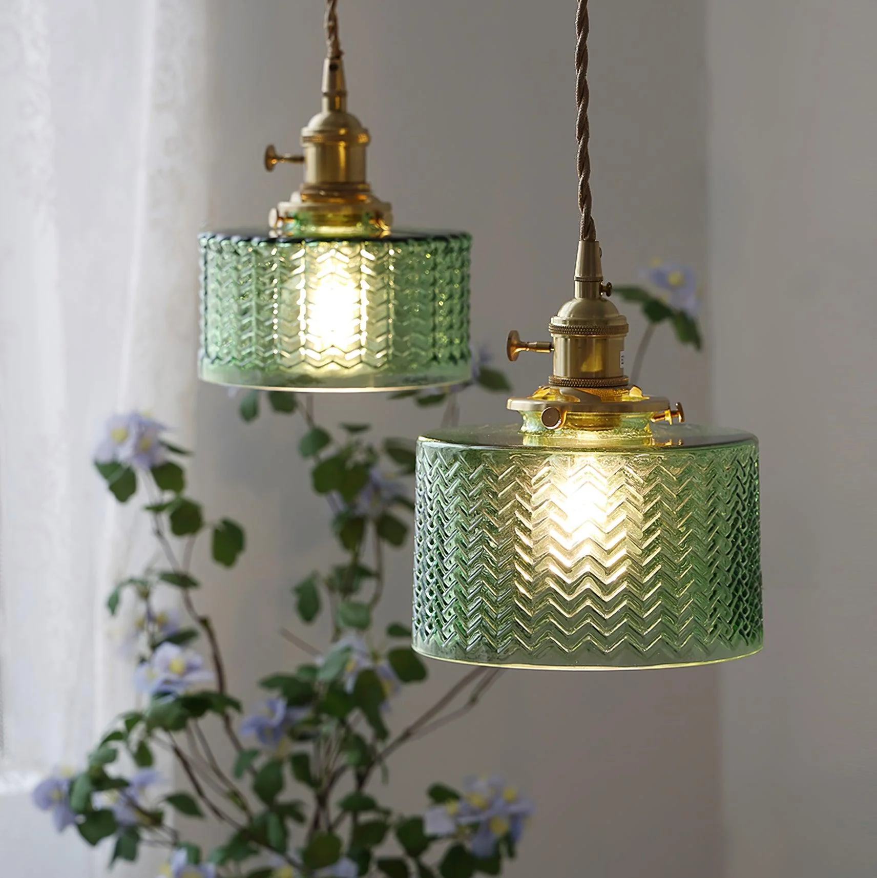 Matilda Vintage Glass Pendant Light - Image 4