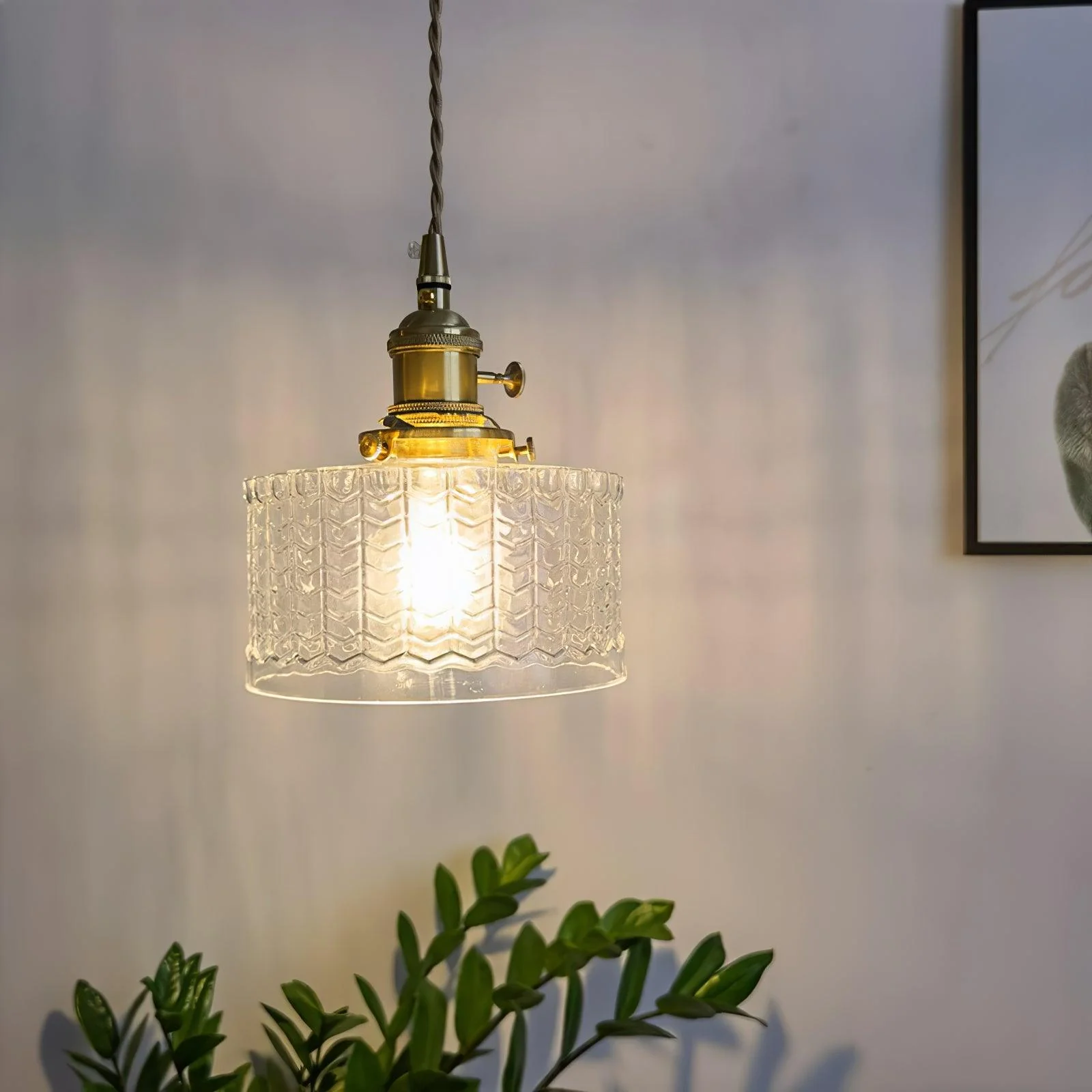Matilda Vintage Glass Pendant Light - Image 7