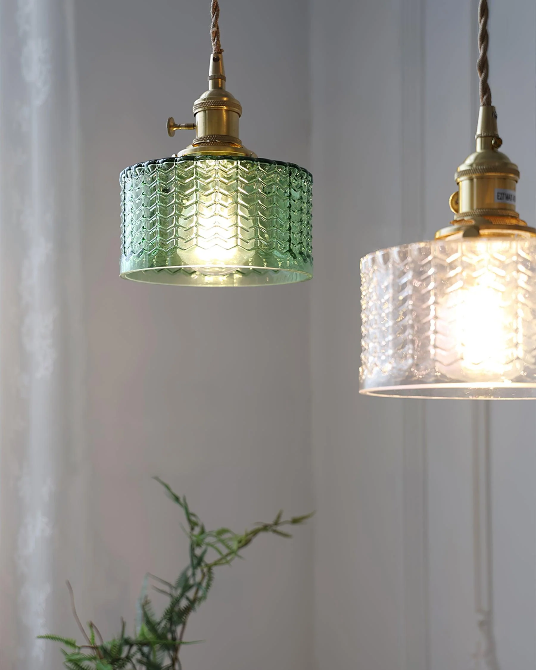 Matilda Vintage Glass Pendant Light - Image 9