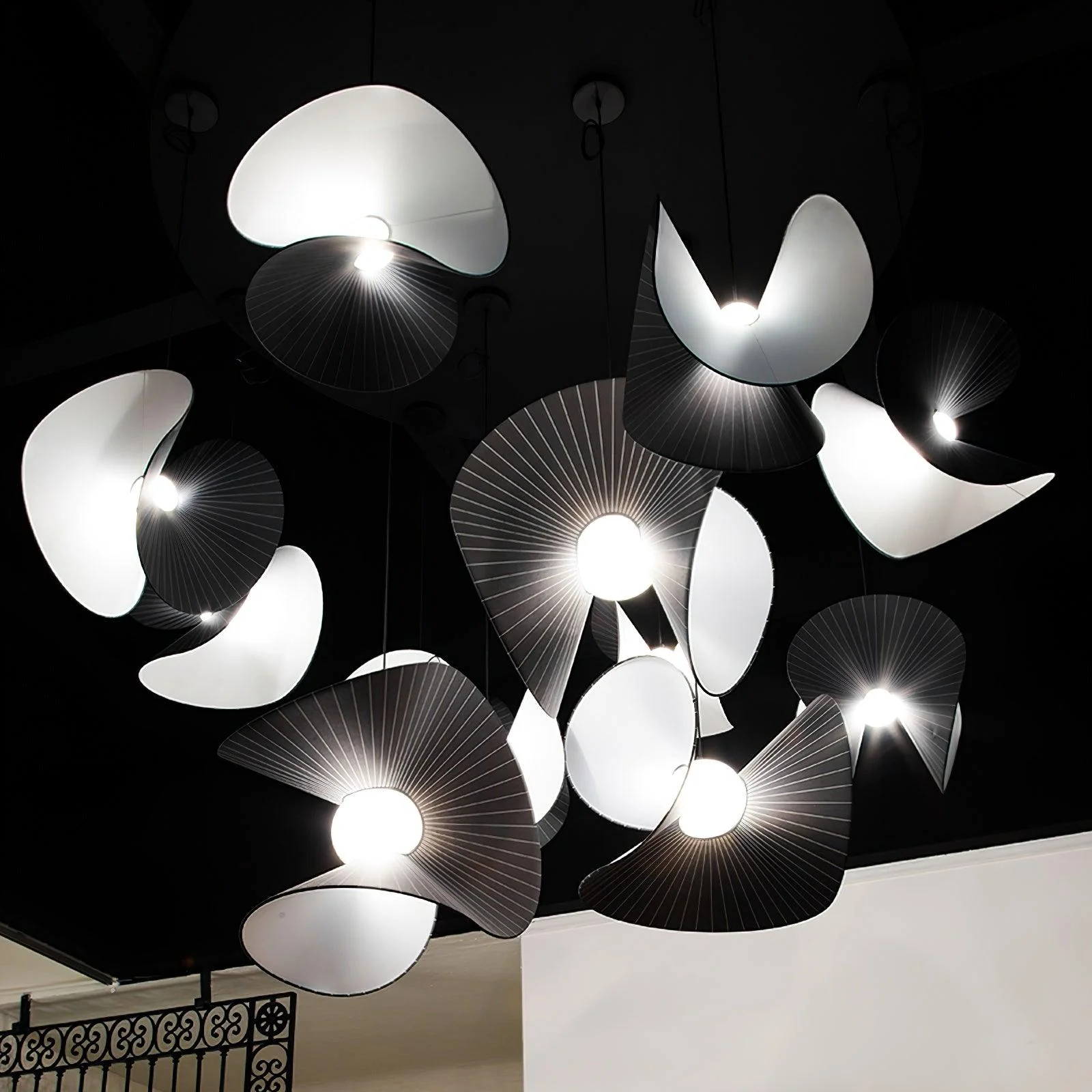 Mavira Fabric Pendant Light - Image 2
