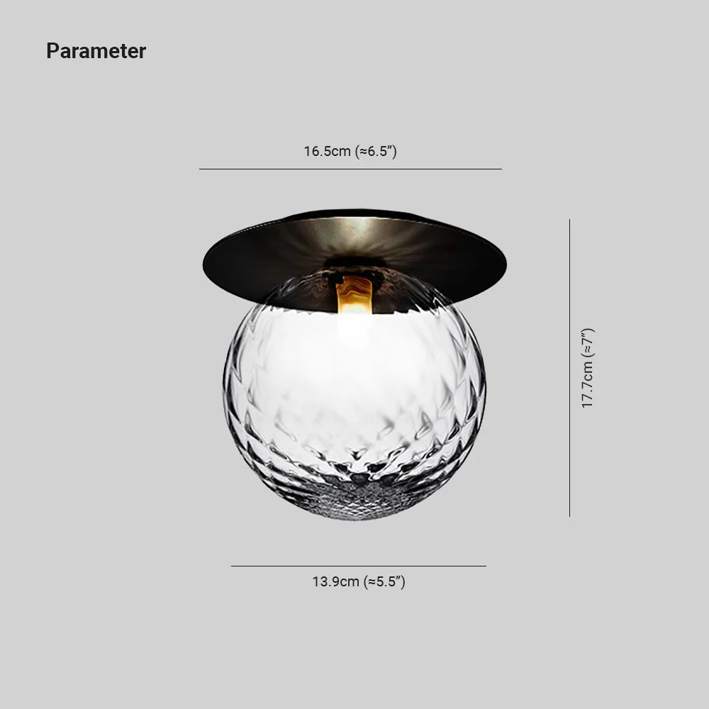 Melo Wall Lamp Chic Sphere Glass - Image 4
