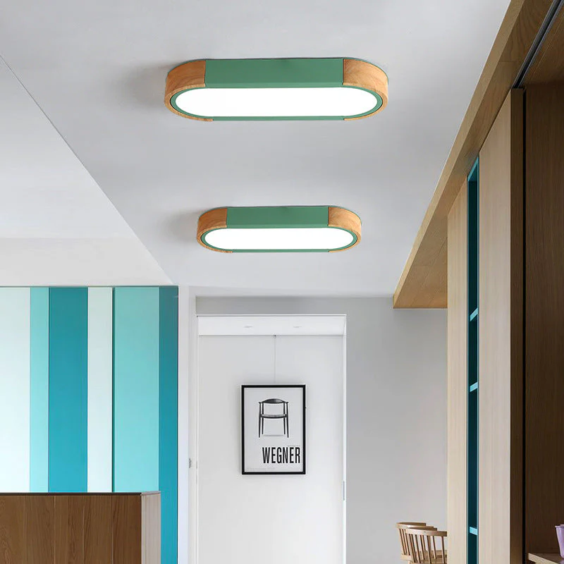 Mero Modern Ceiling Light Colorful Bedroom/Hallway - Image 9
