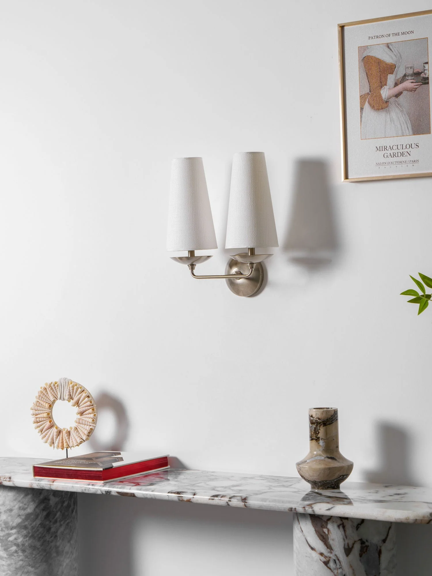 Merri Contemporary Fabric Wall Light - Image 16