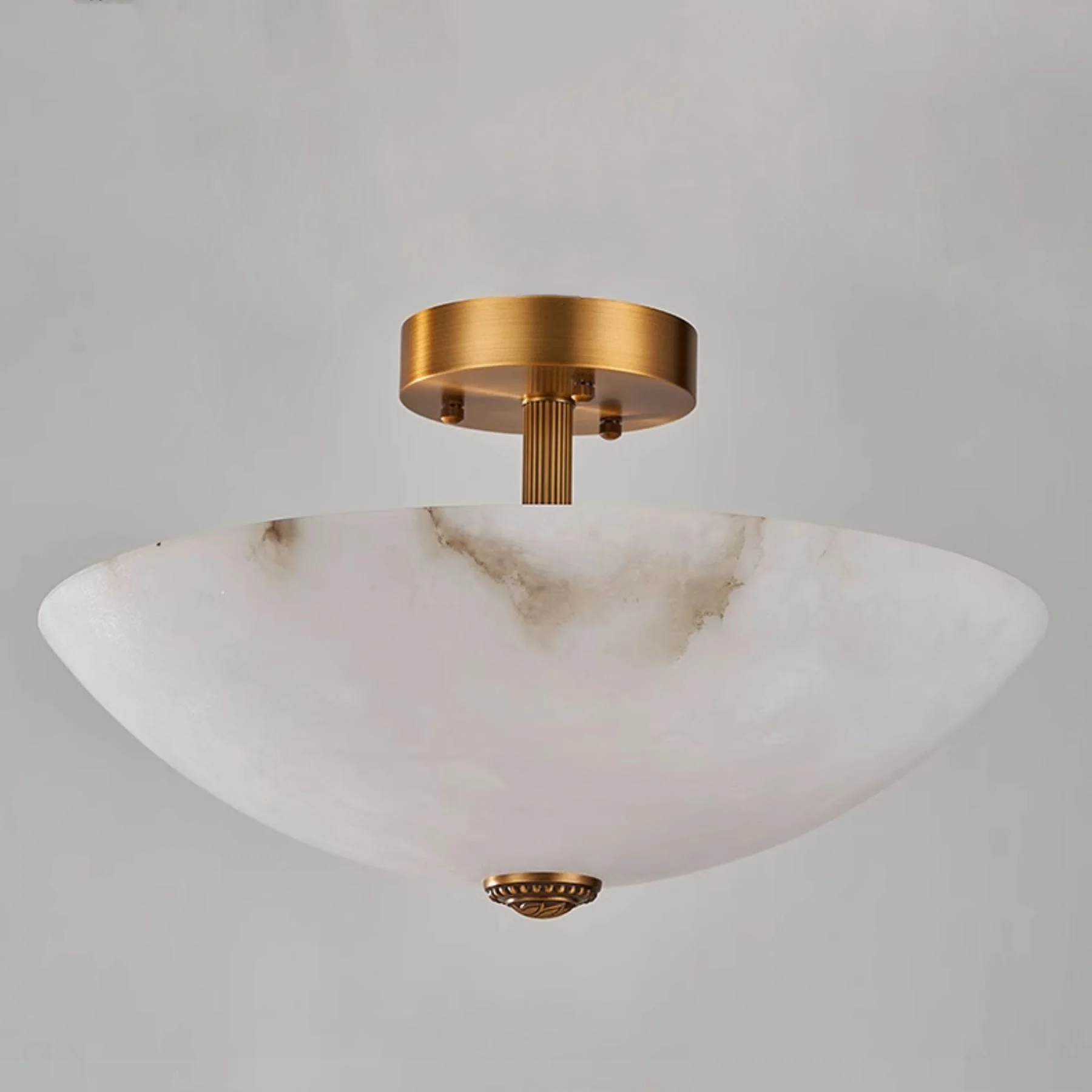Meyda Retro Alabaster Ceiling Light - Image 13