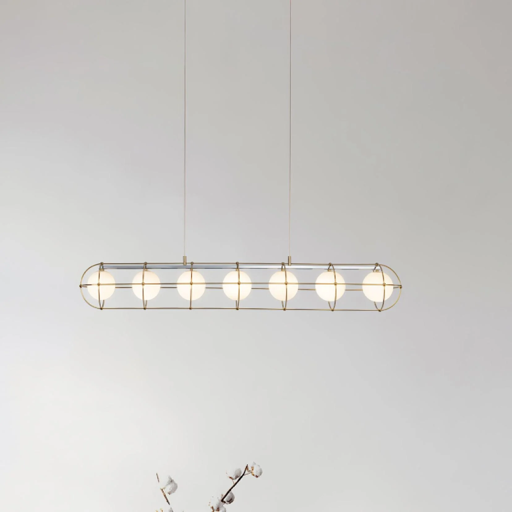 Mia Modern Glass Chandelier - Image 22
