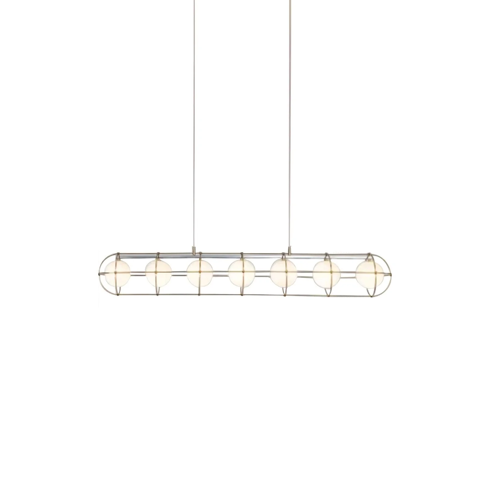 Mia Modern Glass Chandelier - Image 6