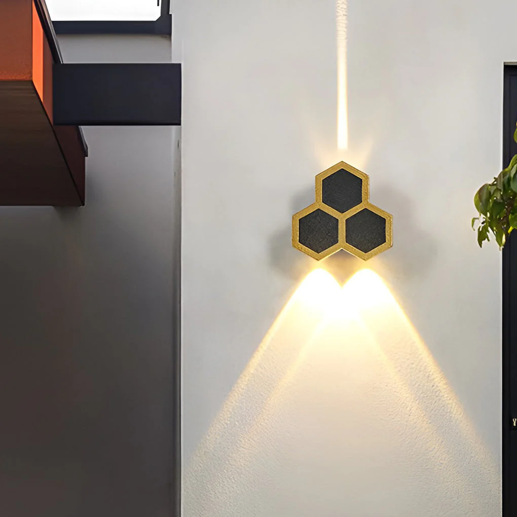 Miranda Beehive-shaped Modern Outdoor Wall Light - Image 9
